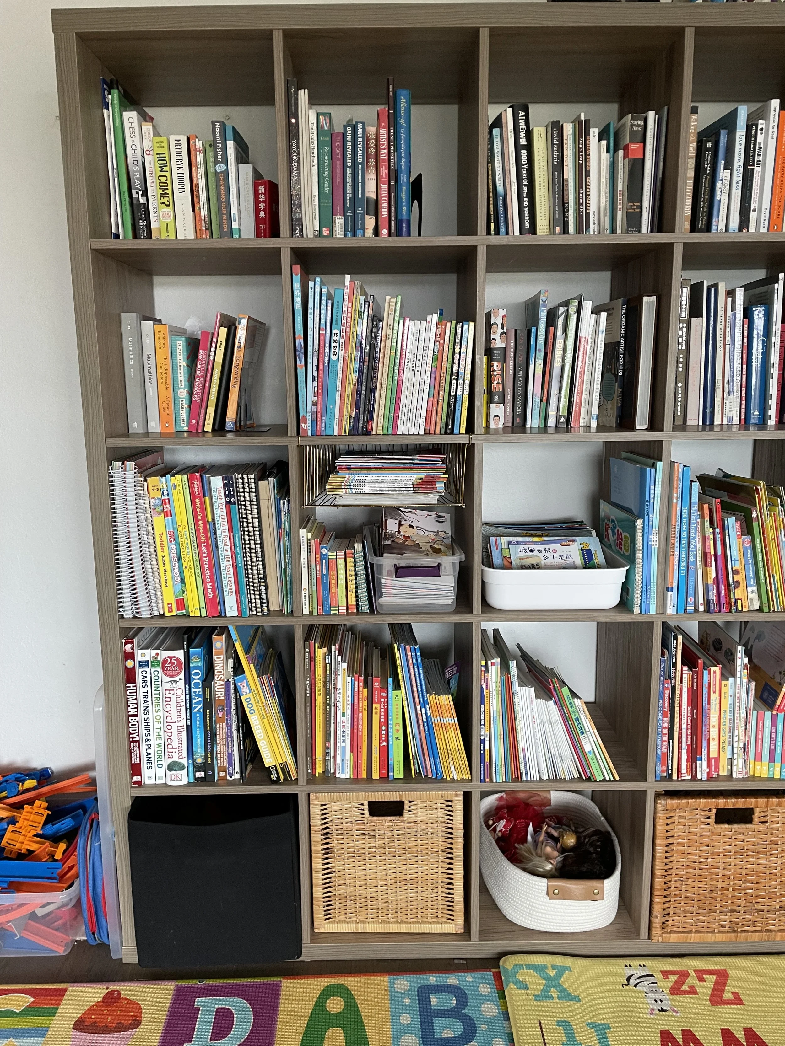 Organized Bookcase 