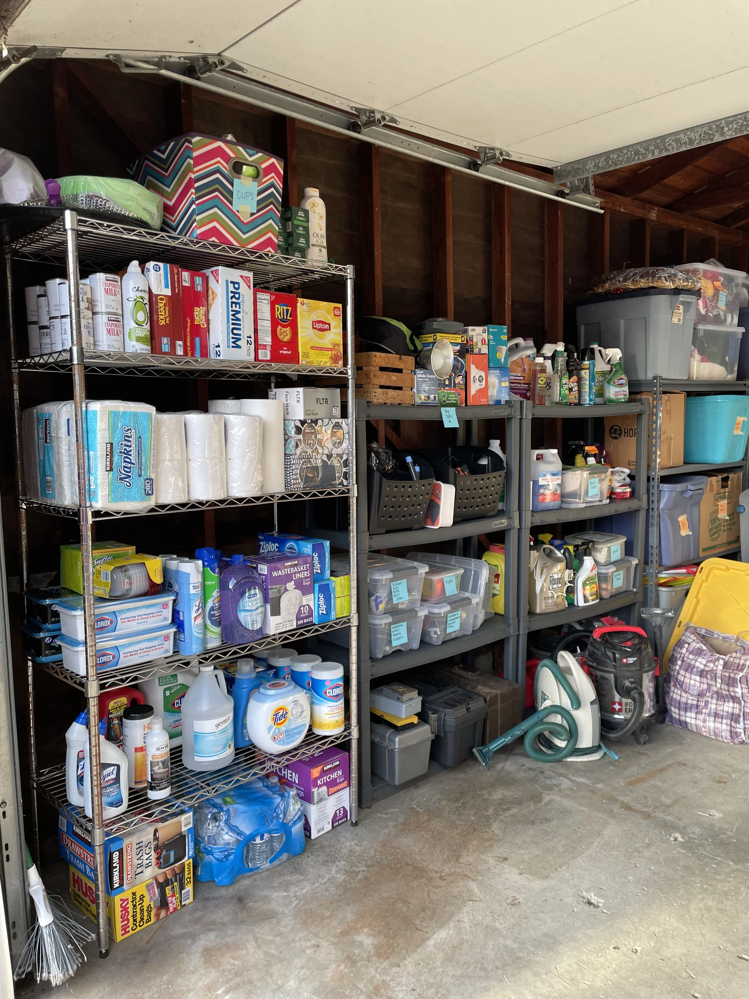 Organized Cleaning Supplies 