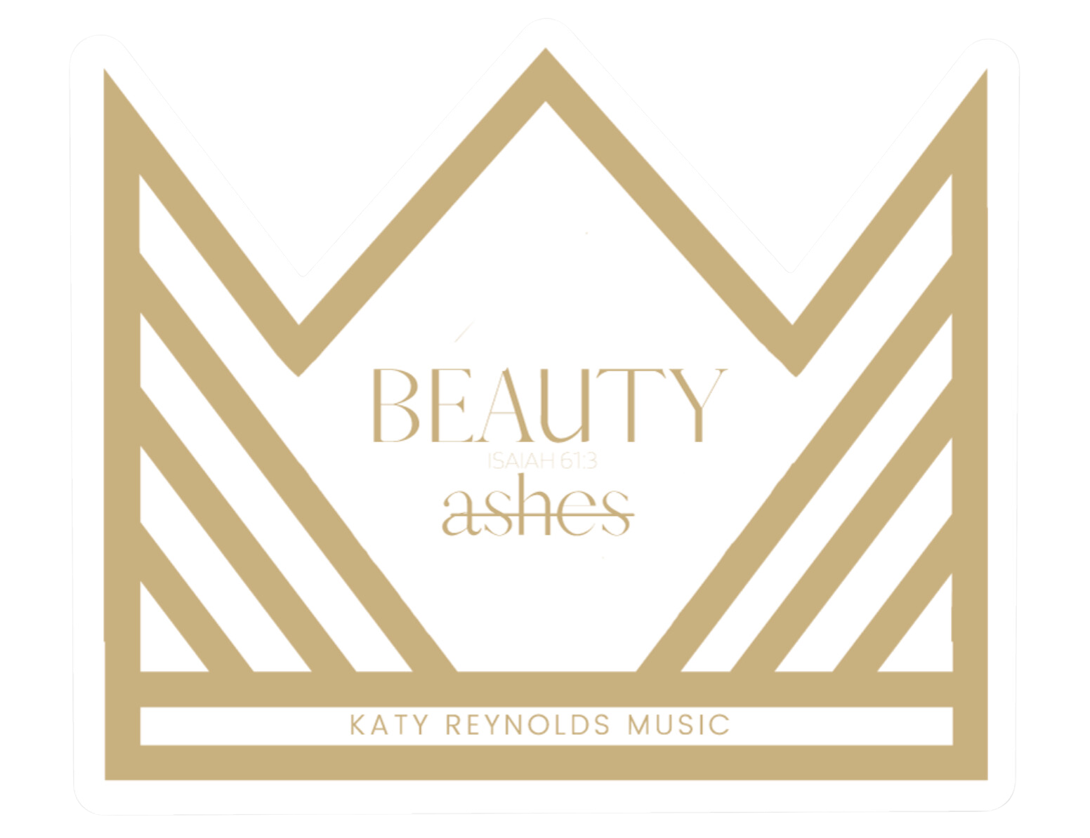 Beauty From Ashes Sticker