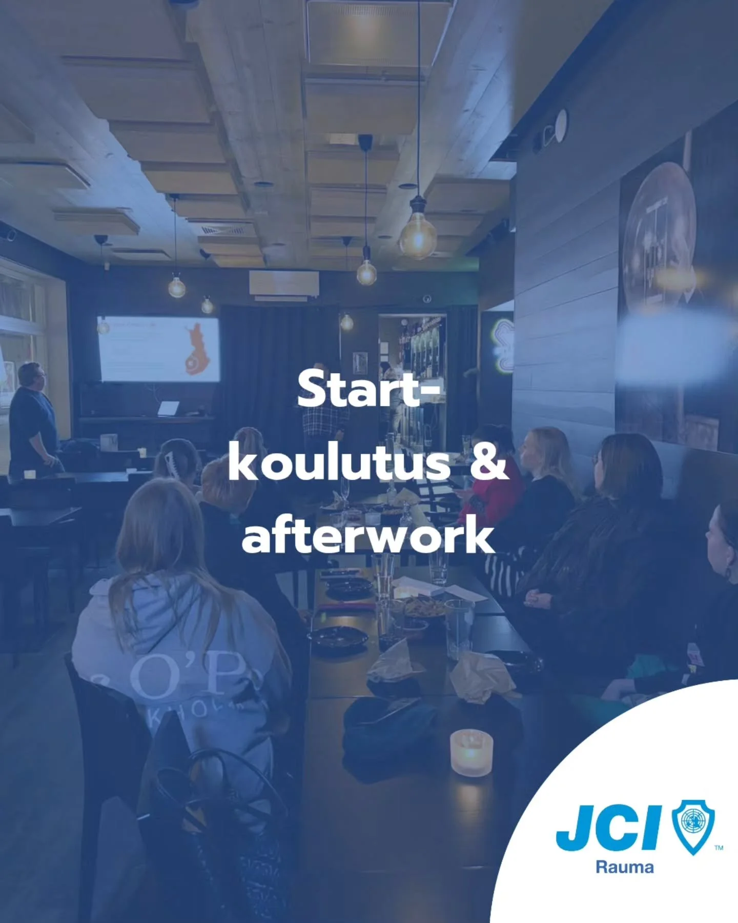 Start-koulutus &amp; afterwork 💫

Tammikuun lopulla kokoonnuimme Bar Hehkuun, kun Iiro ja Riki pitiv&auml;t meille Start-koulutuksen. 🤩

Koulutuksen aikana k&auml;ytiin l&auml;pi Nuorkauppakamarin toimintaa ja j&auml;senyyden tarjoamia mahdollisuuk