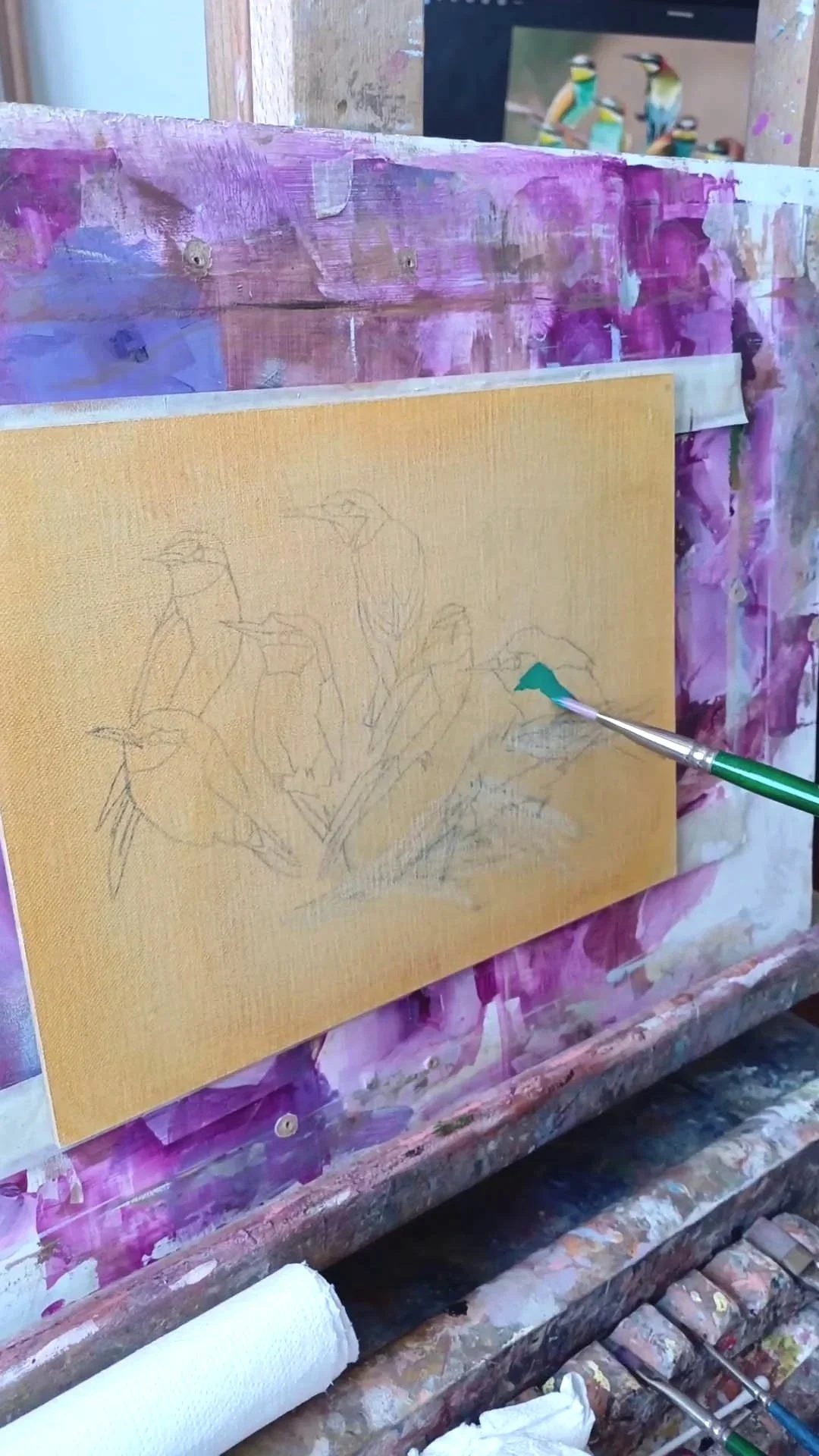 European Bee Eaters 