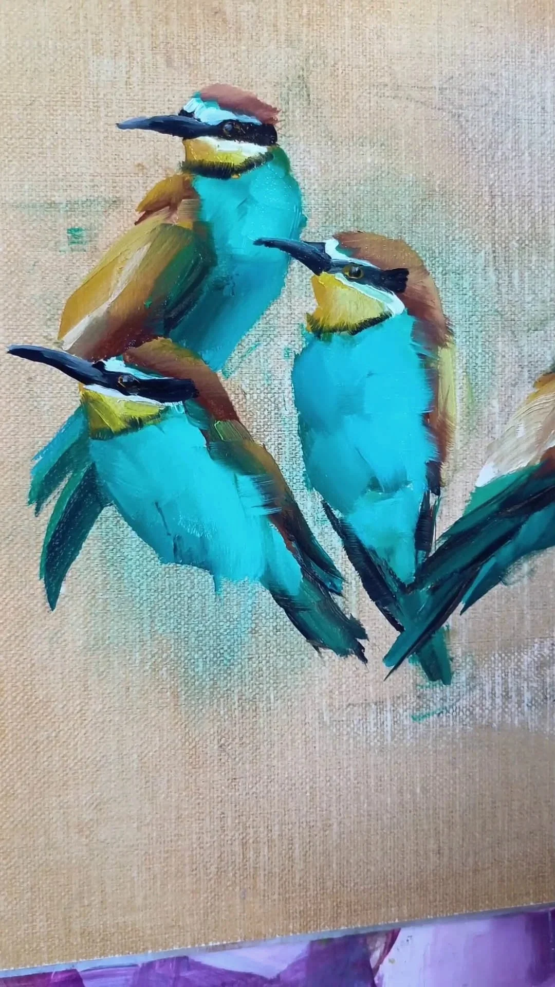 European Bee Eaters 