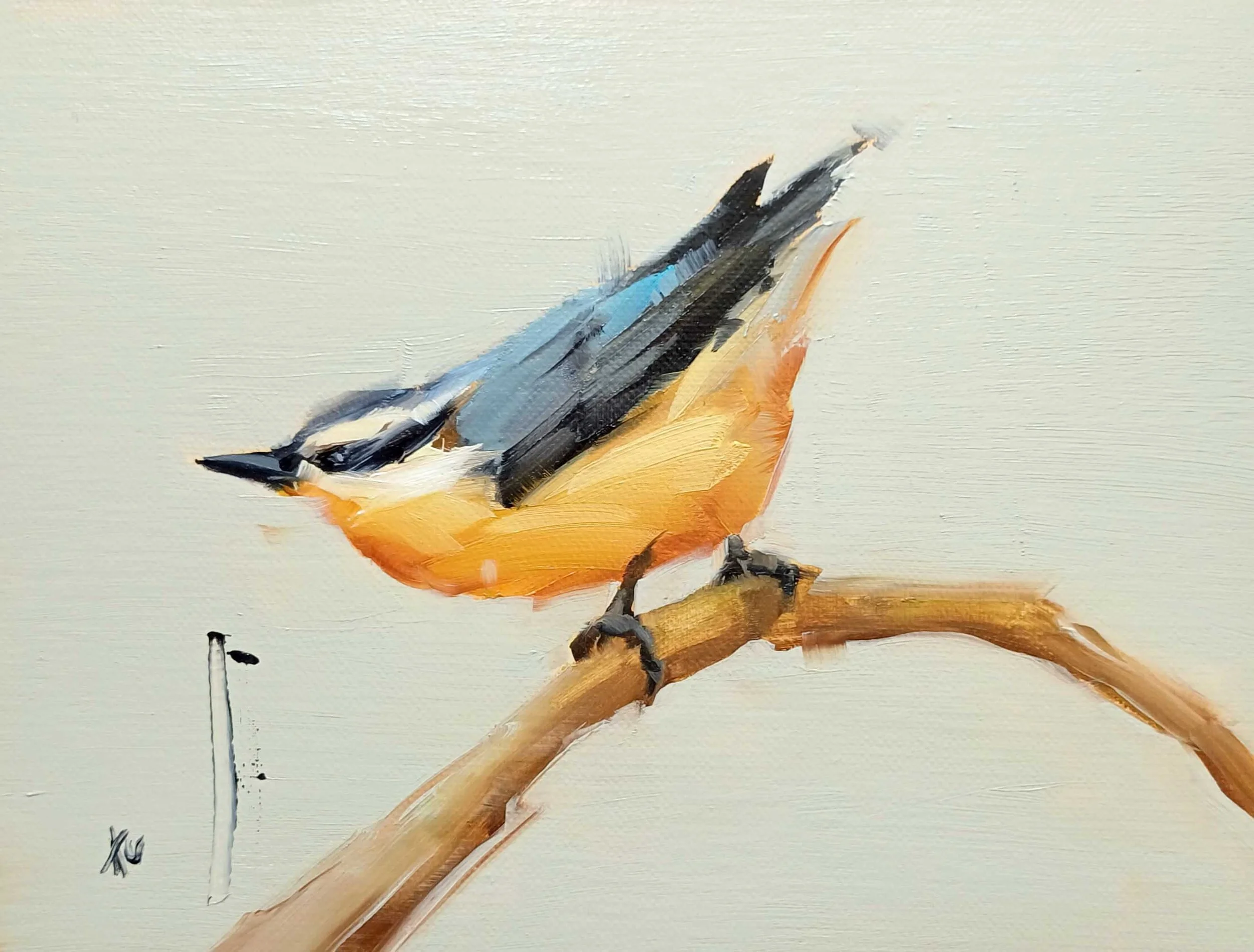 Arboreal, Oil on linen by Andreea Cataros