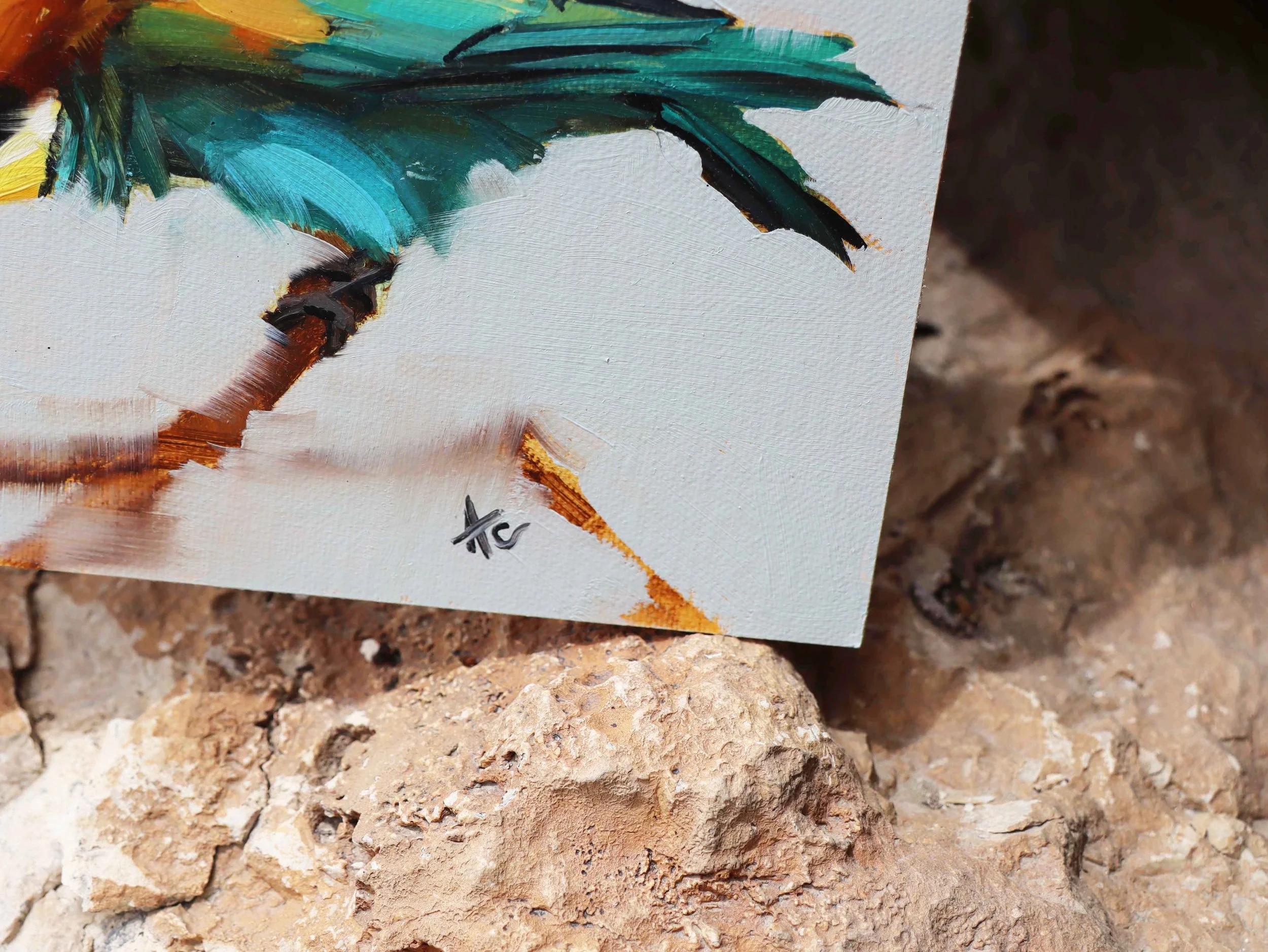 Oil Painting by Andreea Cataros