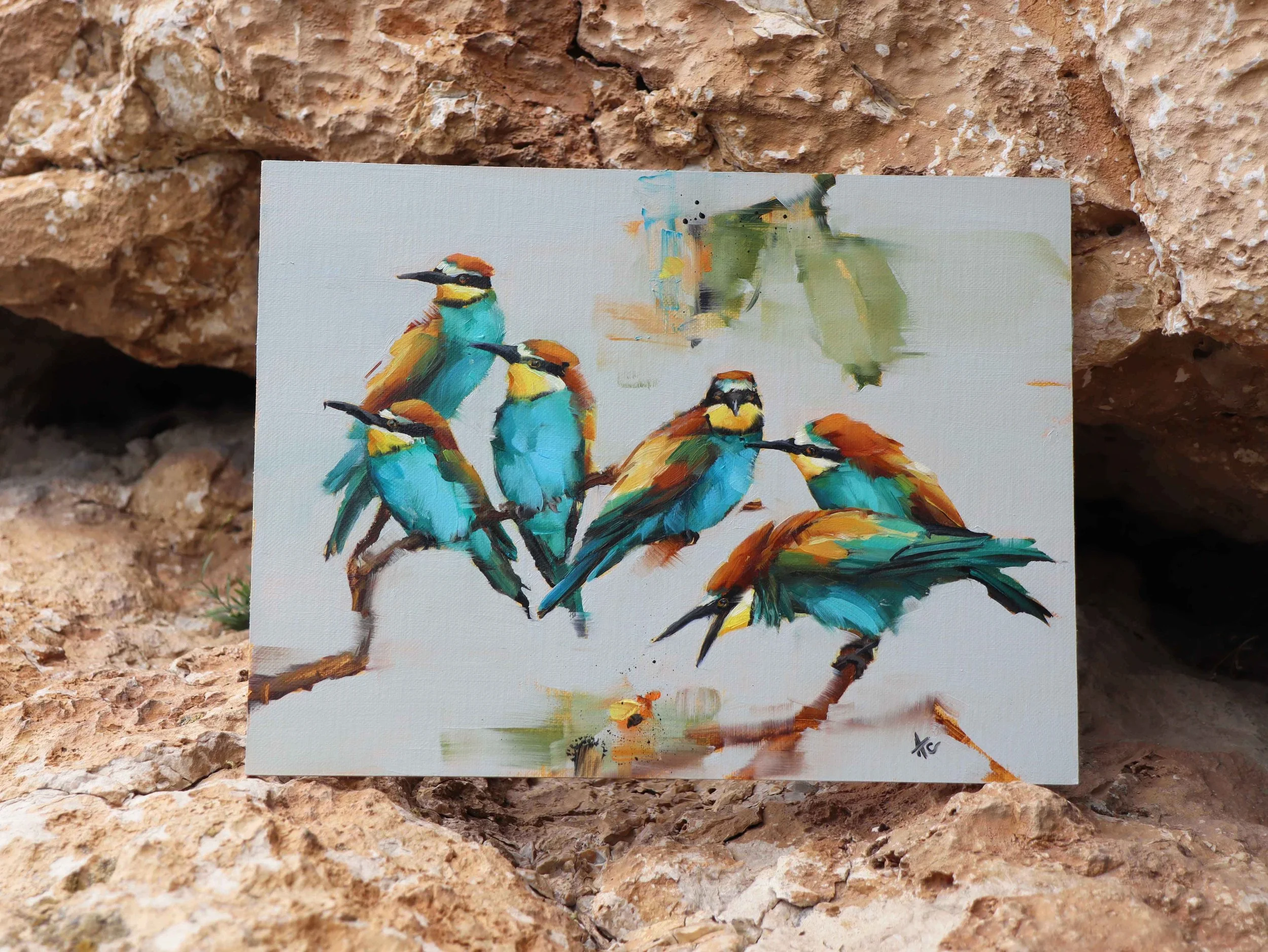Oil Painting by Andreea Cataros