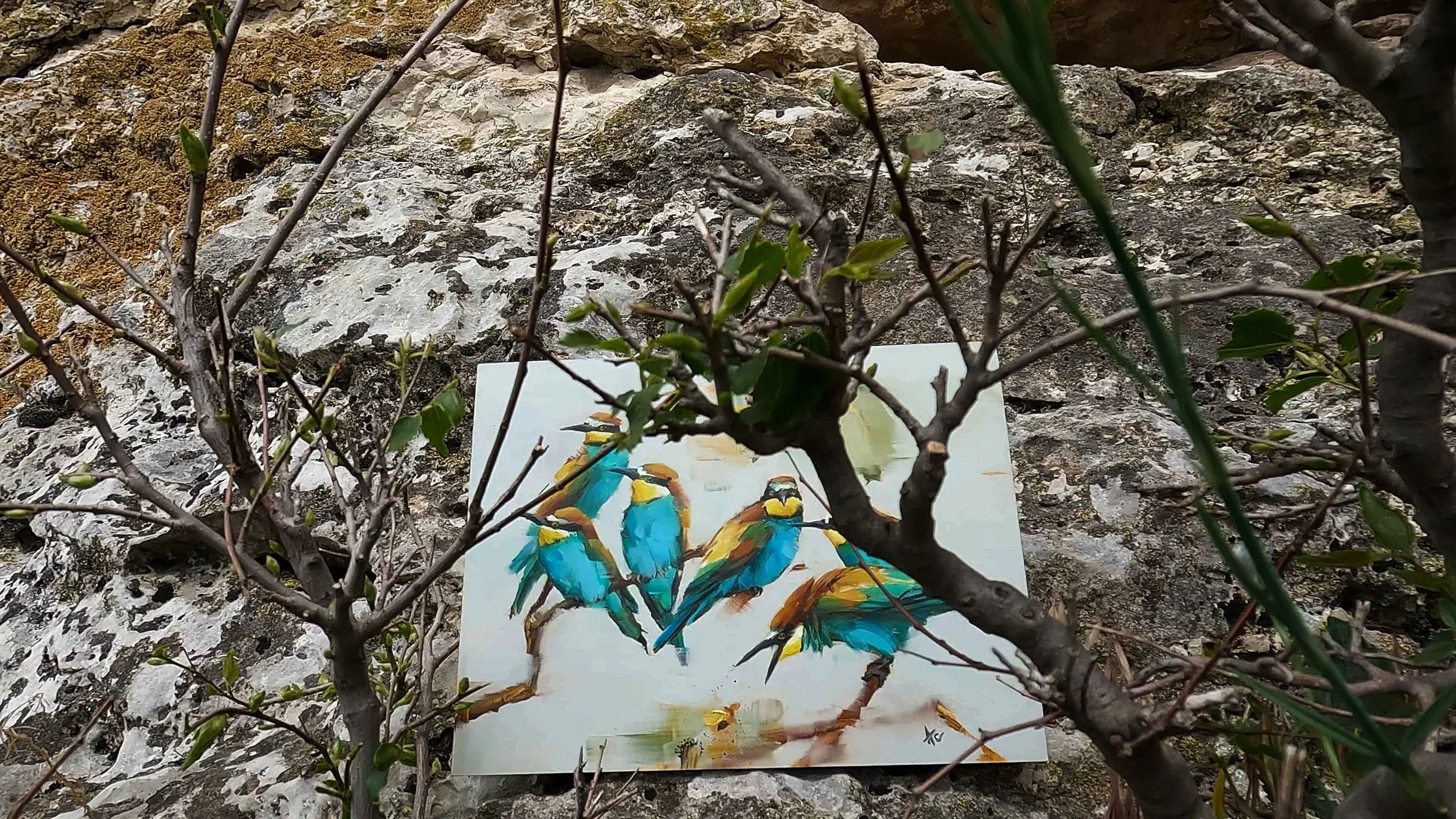 Oil Painting by Andreea Cataros