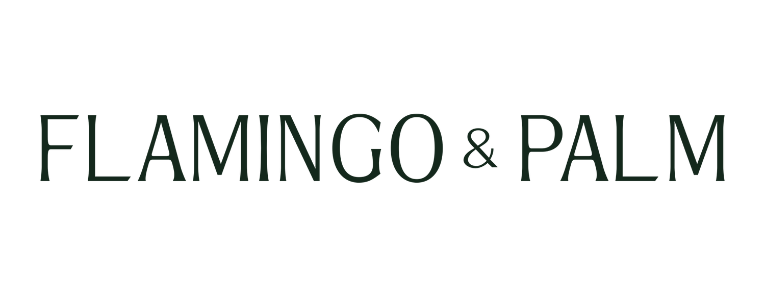 FLAMINGO &amp; PALM