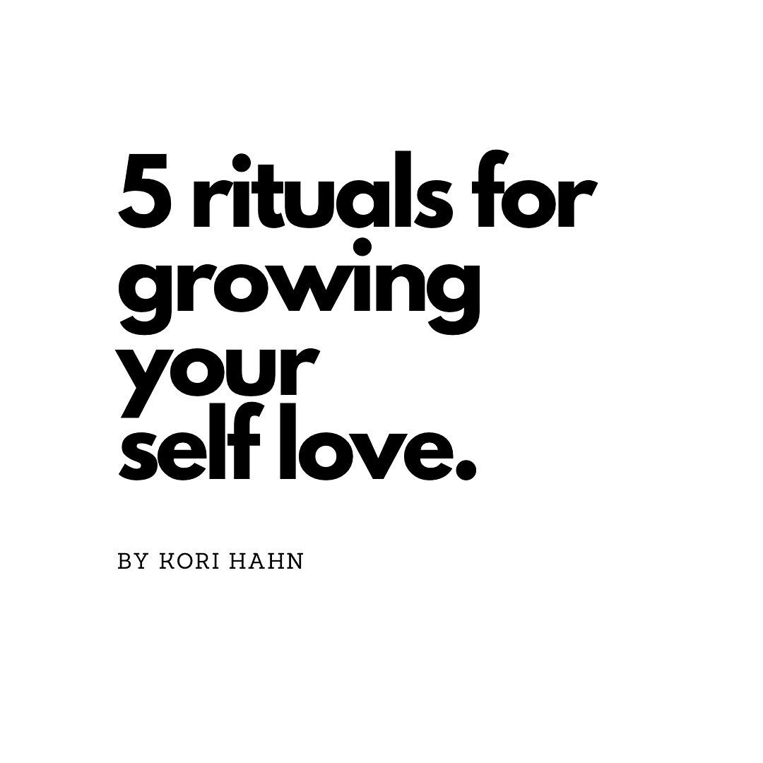 The more we love ourselves,
The less we struggle,
And the more we can enjoy. 

I've been working on a beautiful new online program sharing all my favorite self-love rituals to help you fall deeply in love with yourself and your life. 

After 20 years