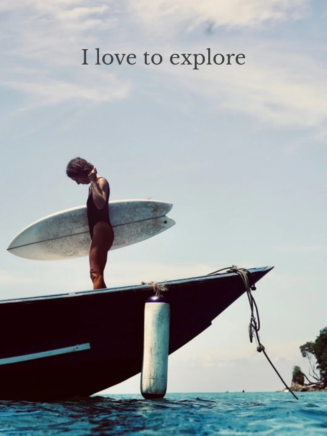 I love to explore.
I write about it because it&rsquo;s how I find my way. 

Across countries and seasons - love, loss, money, art - by writing (and paying attention), this changes everything. 

By making lists of my most joyful moments, rather than w