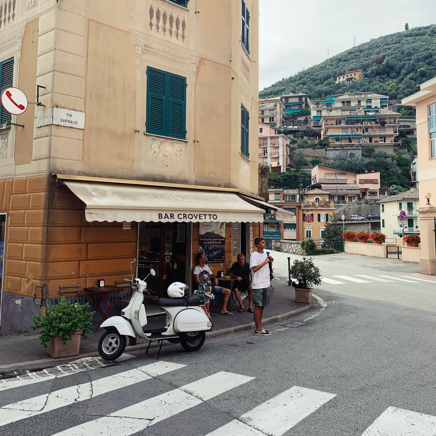 The Ligurian coast