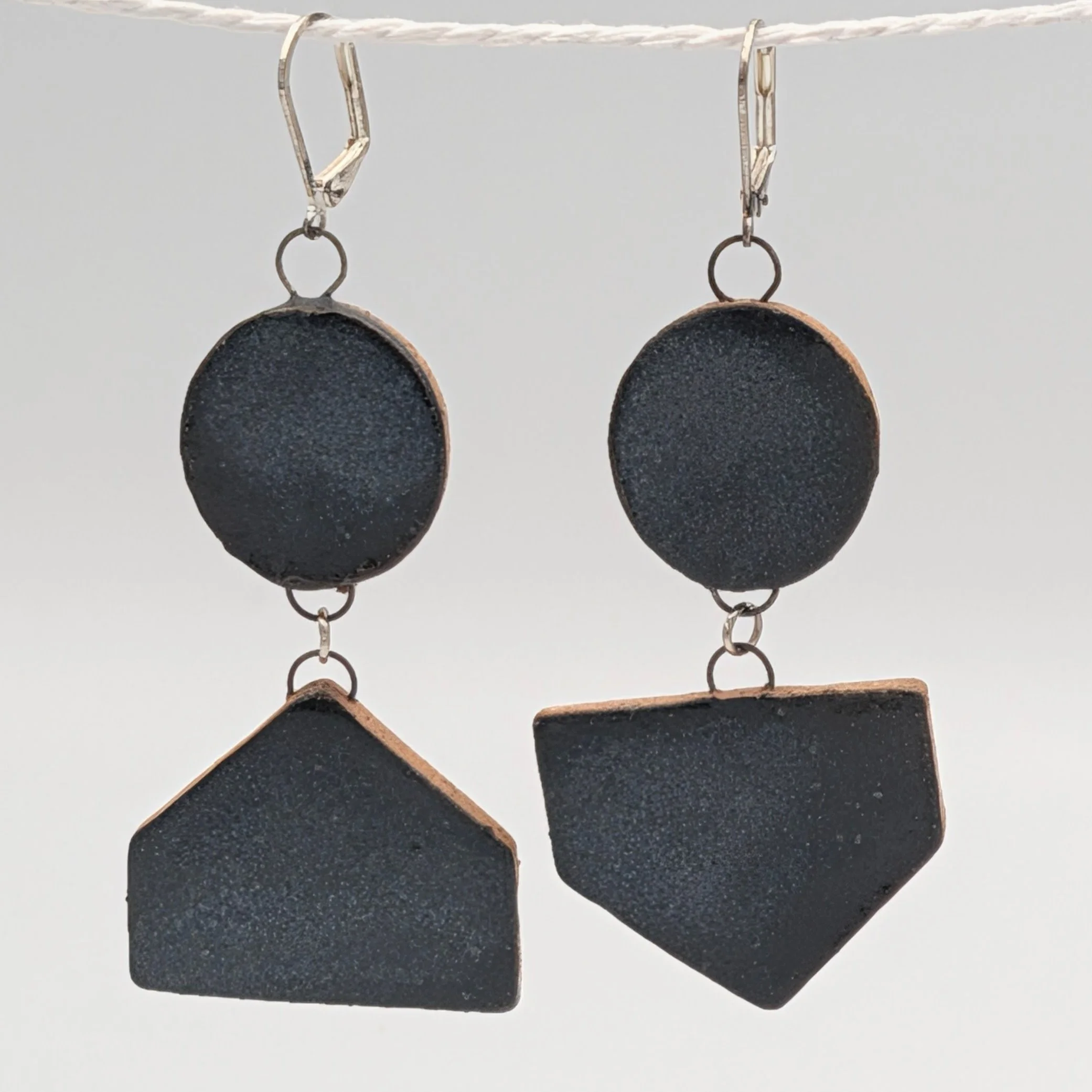 Indigo Asymmetrical Dangles