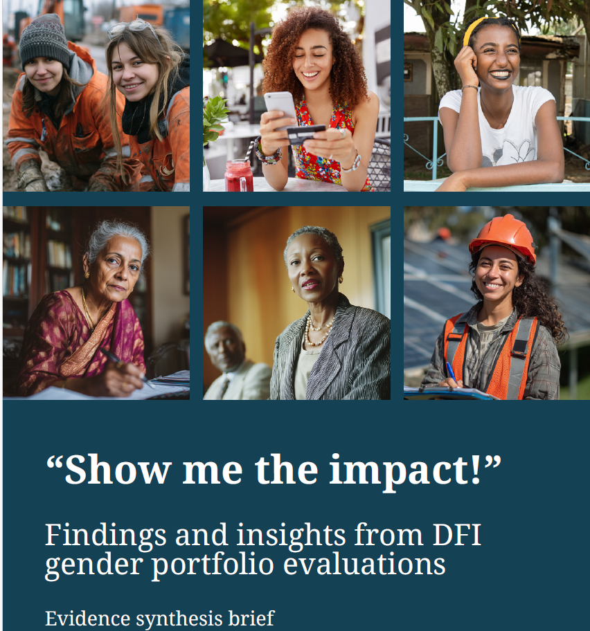 Beyond the tick box: New DFI portfolio evidence shows impact of gender lens investments under the 2X Challenge