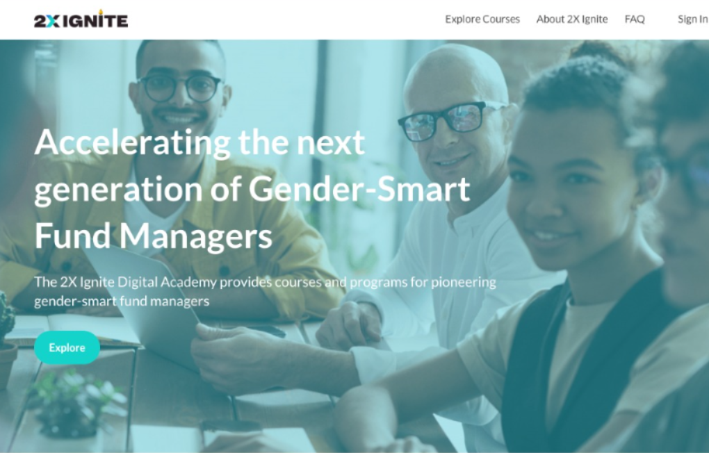 2X Ignite Digital Academy | Gender-Smart Fund Manager Training — 2X Global