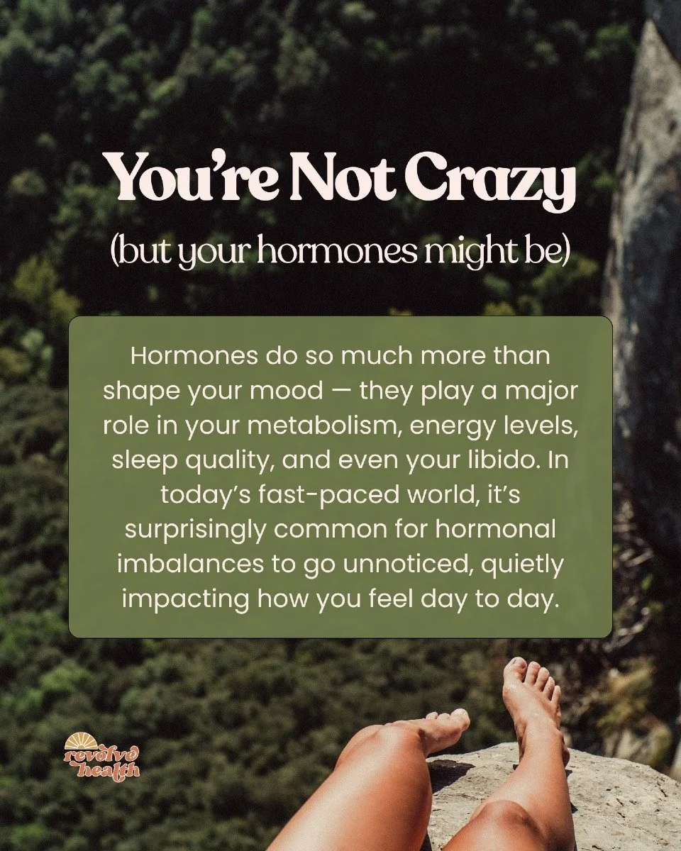 If you&rsquo;ve been feeling off &mdash; low energy, restless sleep, stubborn weight changes, or a shift in your libido &mdash; it might be more than just &ldquo;getting older&rdquo; or &ldquo;being busy.&rdquo;
Hormones quietly influence so many are