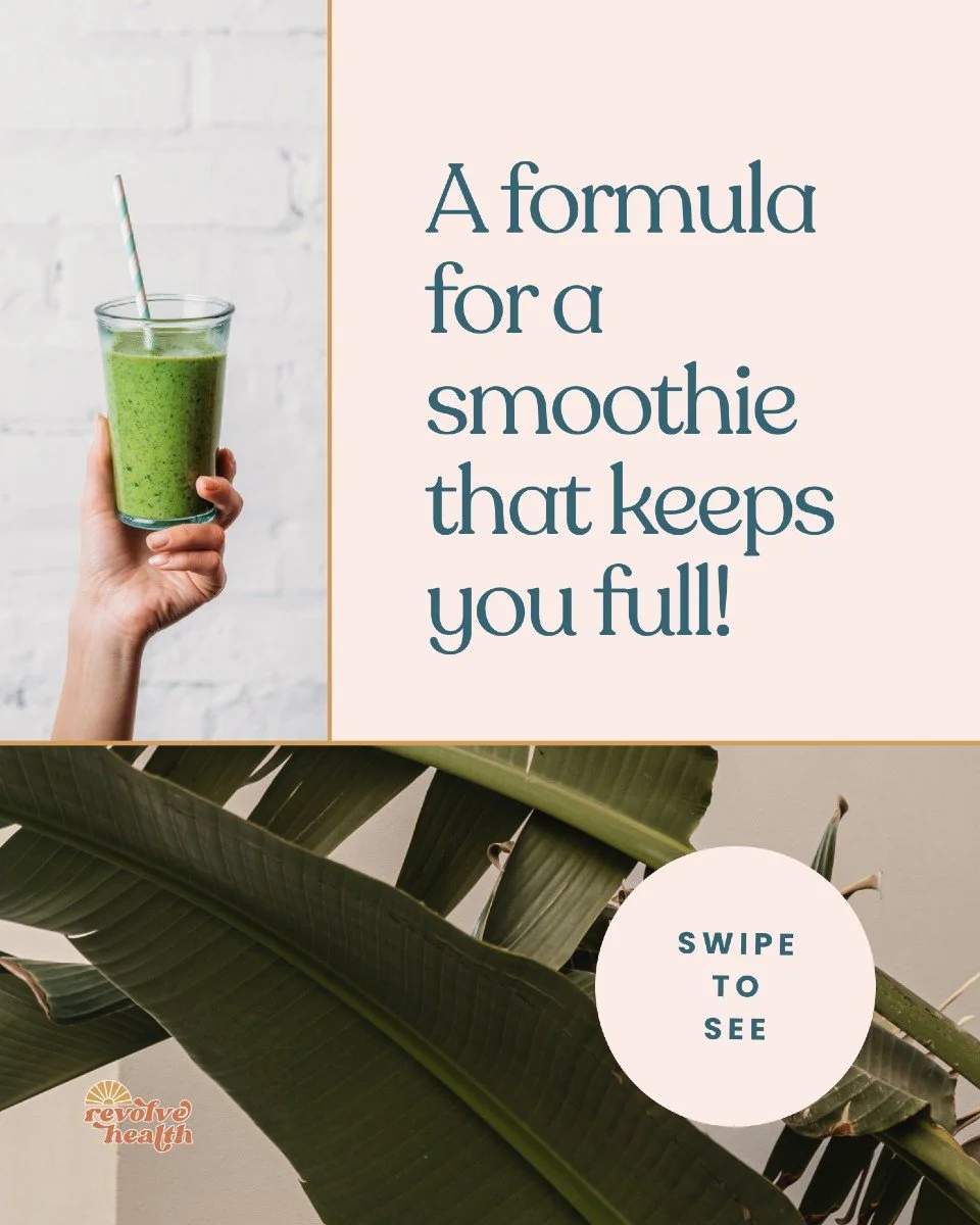 One formula, endless combos 

With my go-to smoothie formula, you don&rsquo;t need a recipe book&mdash;you just need a vibe.

Today it&rsquo;s tropical and creamy. Tomorrow? Maybe chocolatey and bold. The possibilities are endless, and your taste bud