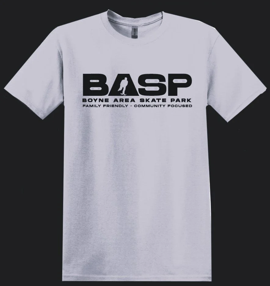 BASP Men's Heather Gray Tee — Your Site Title