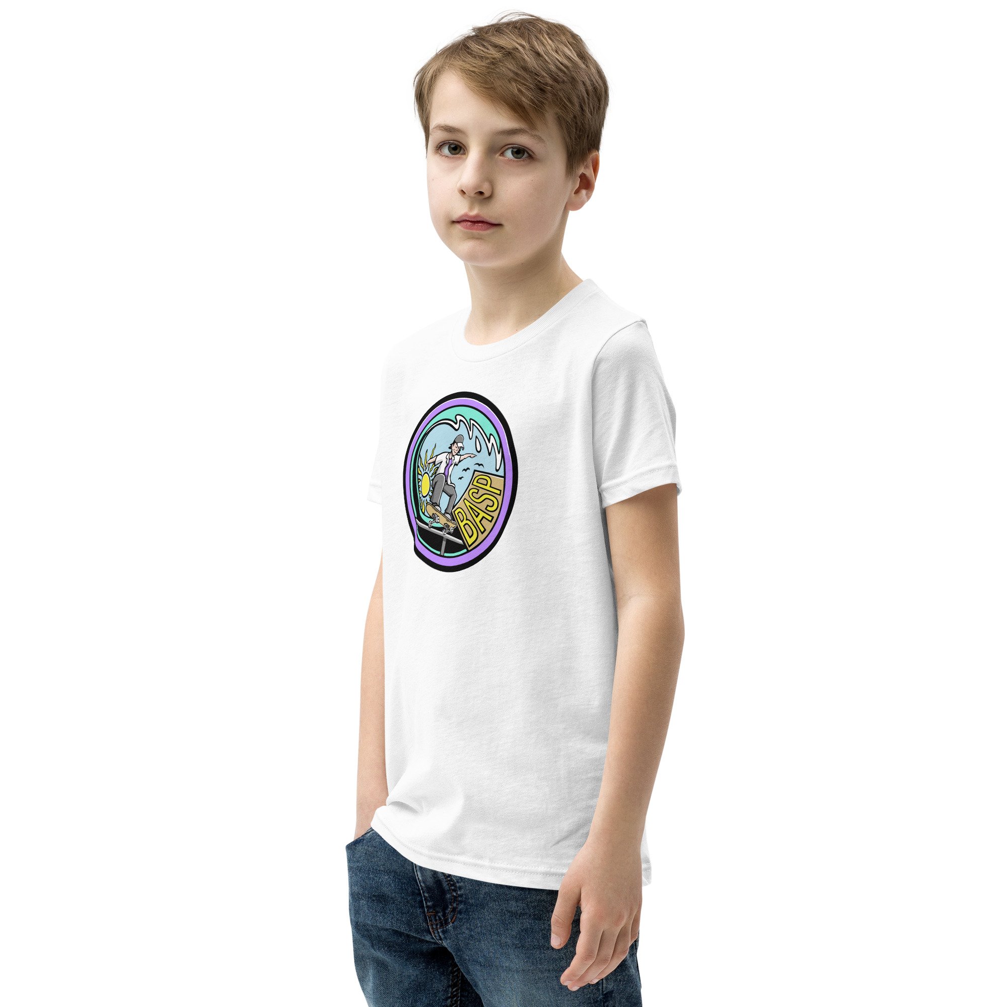 youth-staple-tee-white-left-front-6938c42cc74d6.jpg