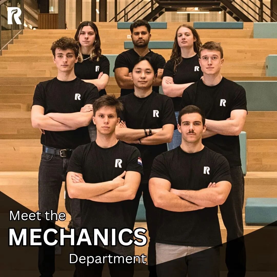 Meet the Mechanics Department! 🛠️ They're the ones behind the mechanical and aerodynamic structure of our rockets. 🚀From research to design and simulation, they strive to enhance reliability, assembly, control, and maintenance. Get to know them bet