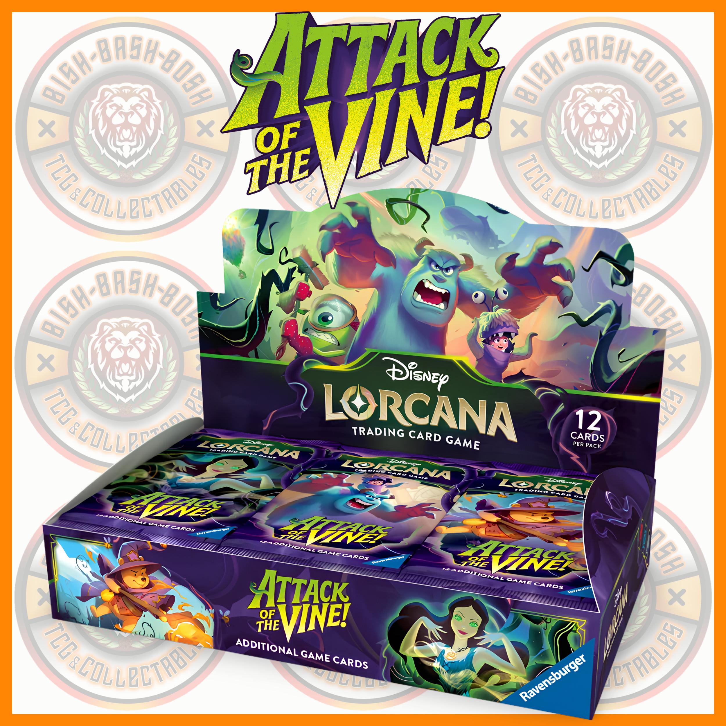 Lorcana Attack of the Vine Booster Box