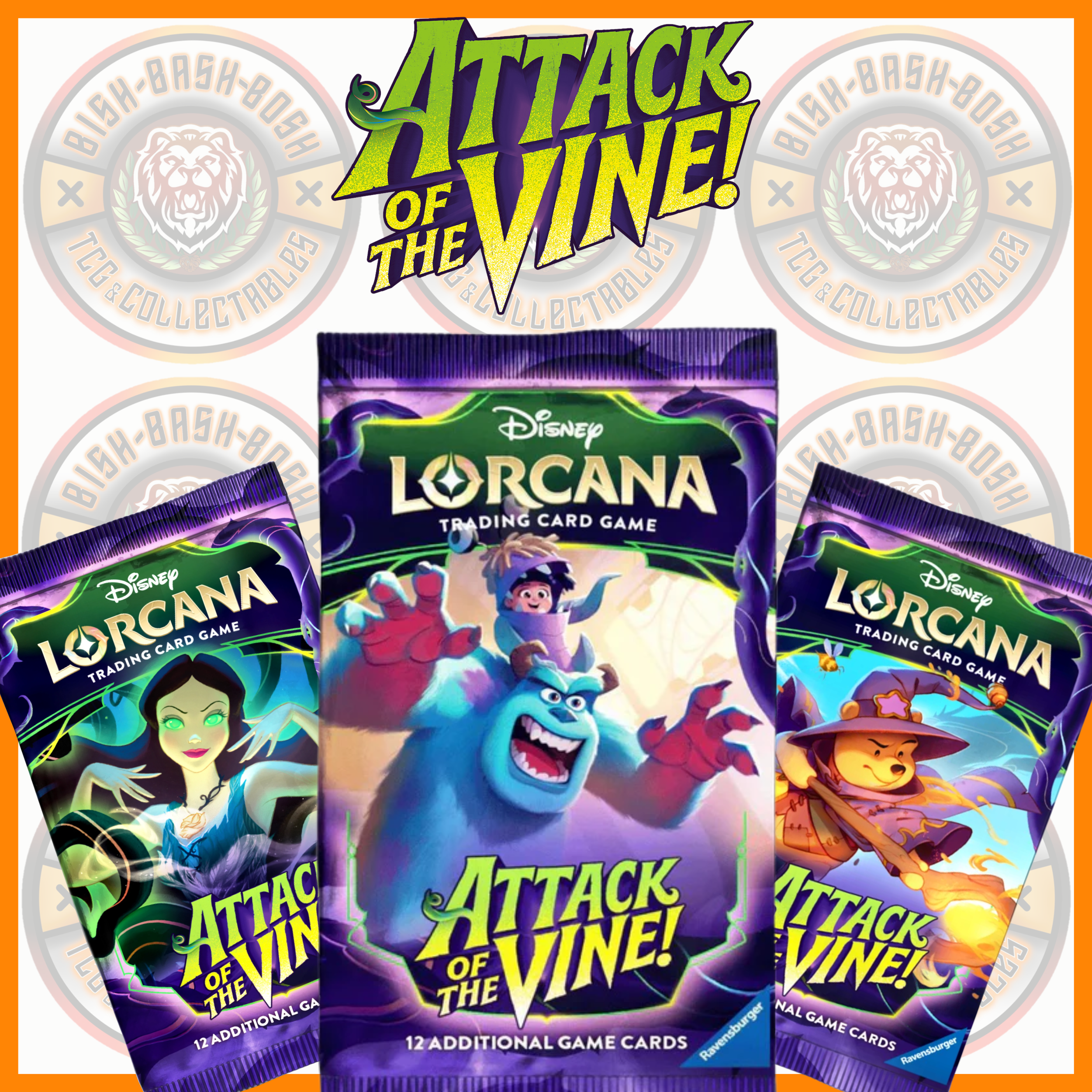 Lorcana Attack of The Vine Booster Pack