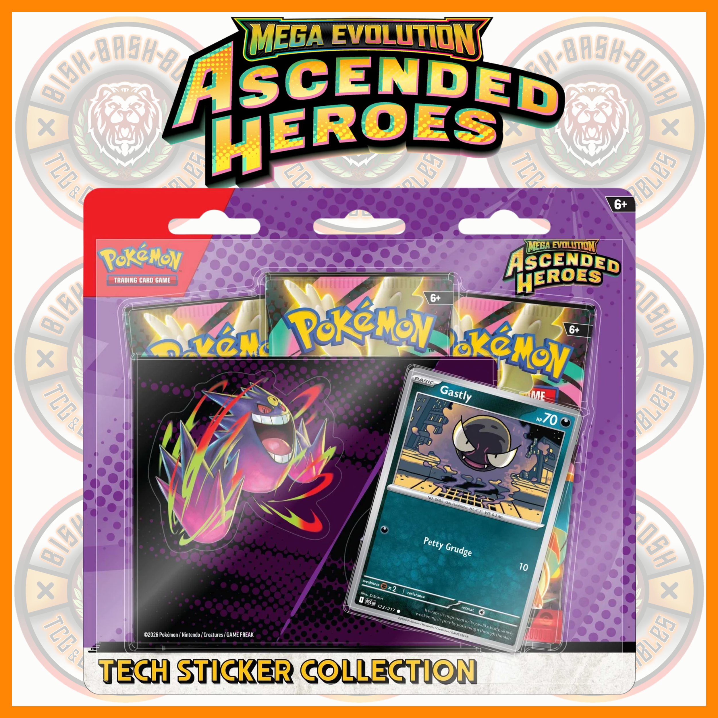 Ascended Heroes Tech Sticker Blister