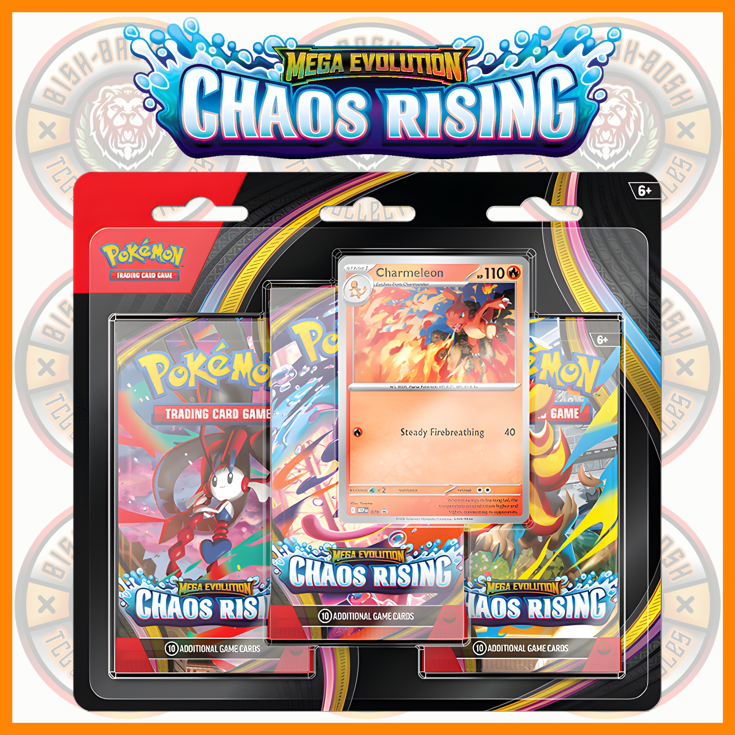 Pokemon Chaos Rising Triple Blister