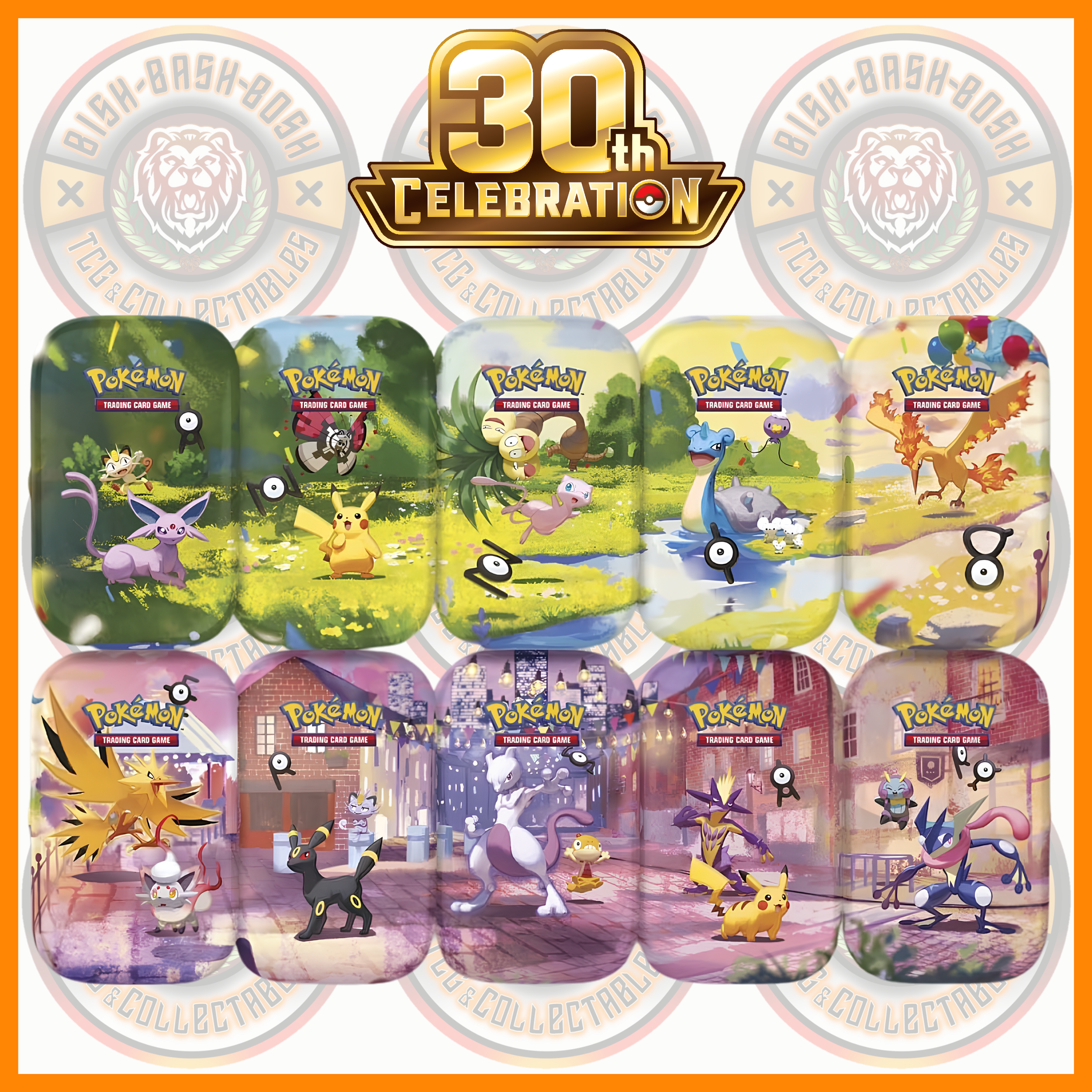 Pokemon 30th Celebrations Mini Tin