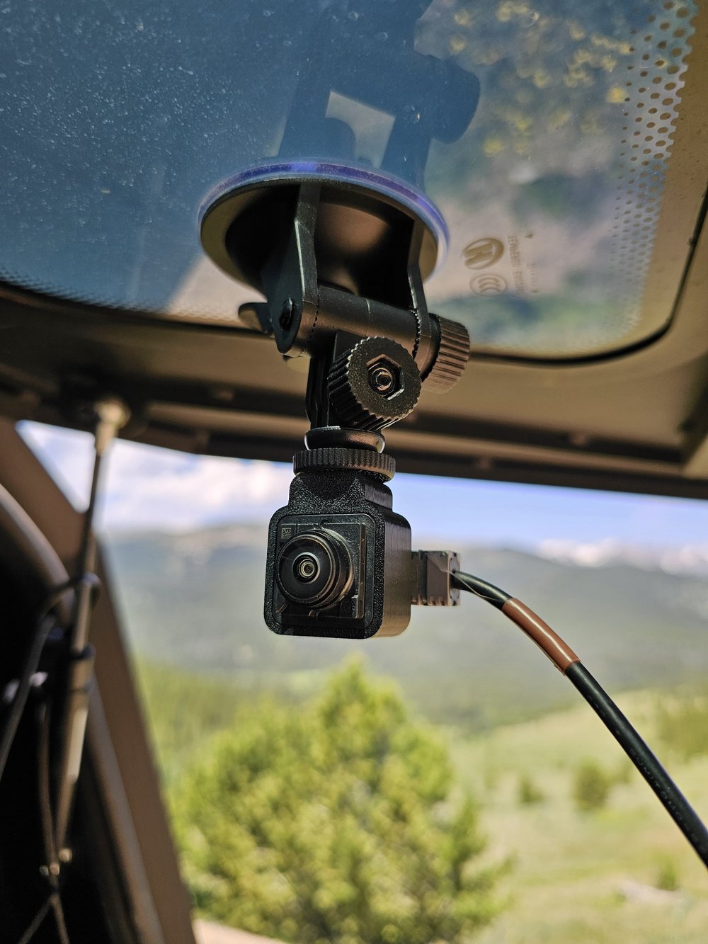 Digital rearview Camera Relocation Kit - Suction cup Mounts — GG OFFROAD