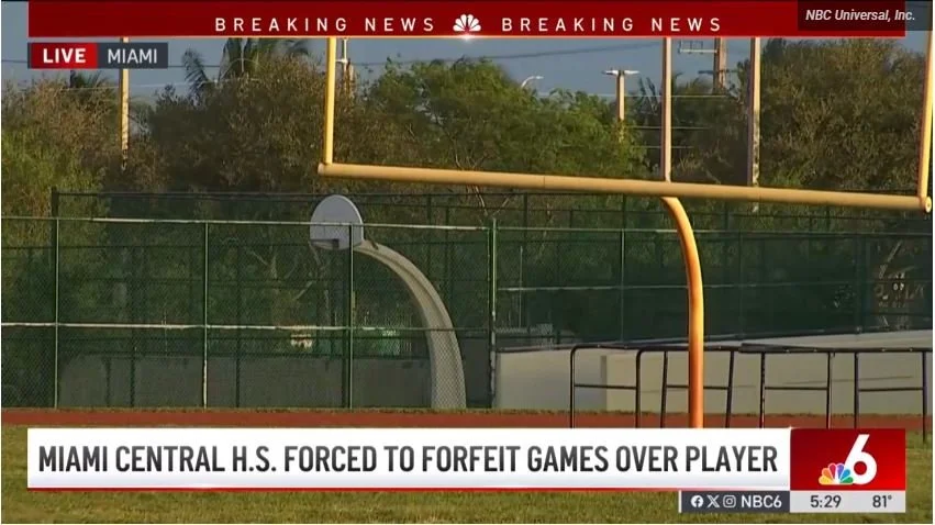 Miami Central HS football forced to forfeit games over ineligible player&nbsp;