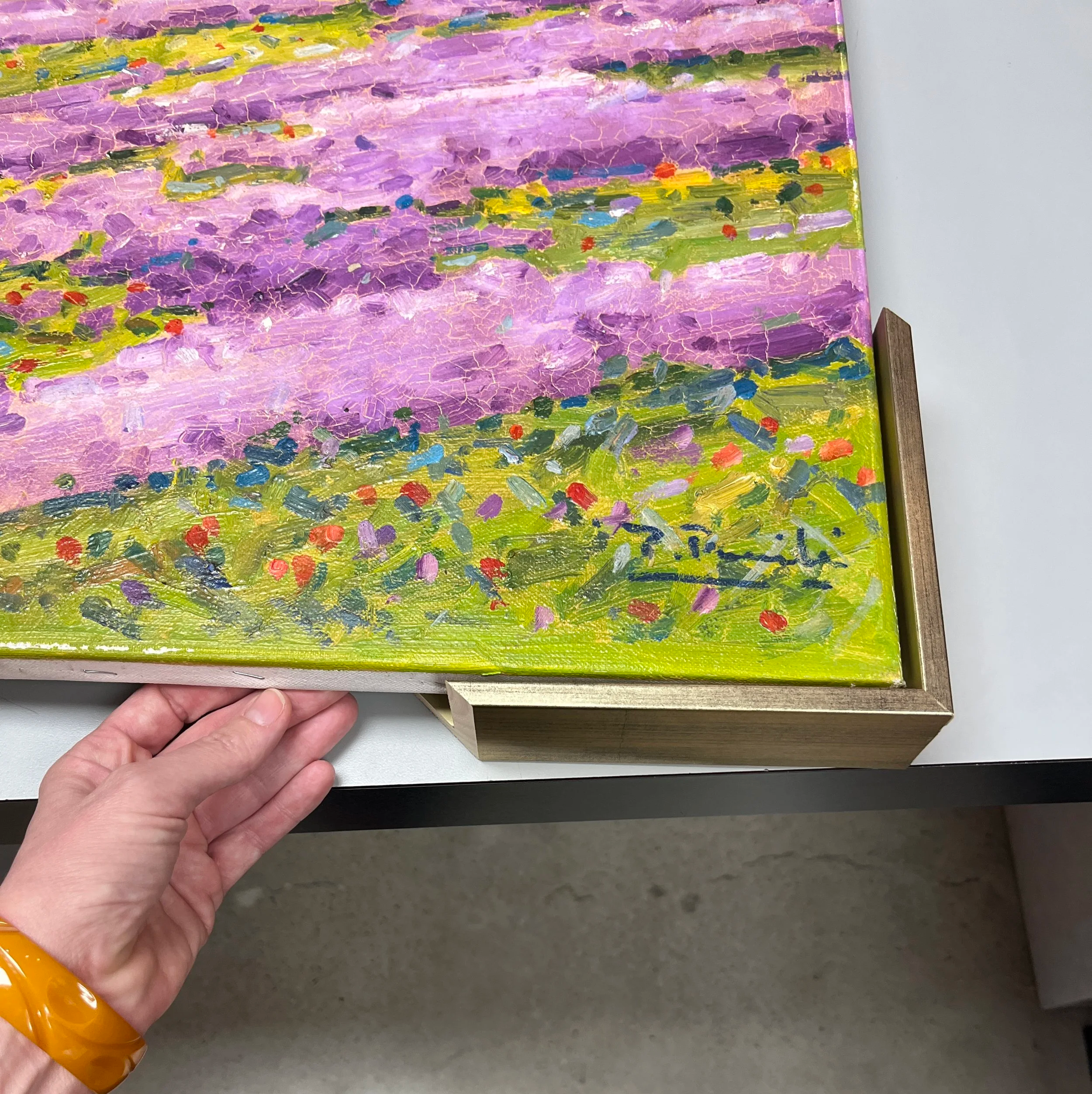 Frame sample from The Frame Shop Solana Beach