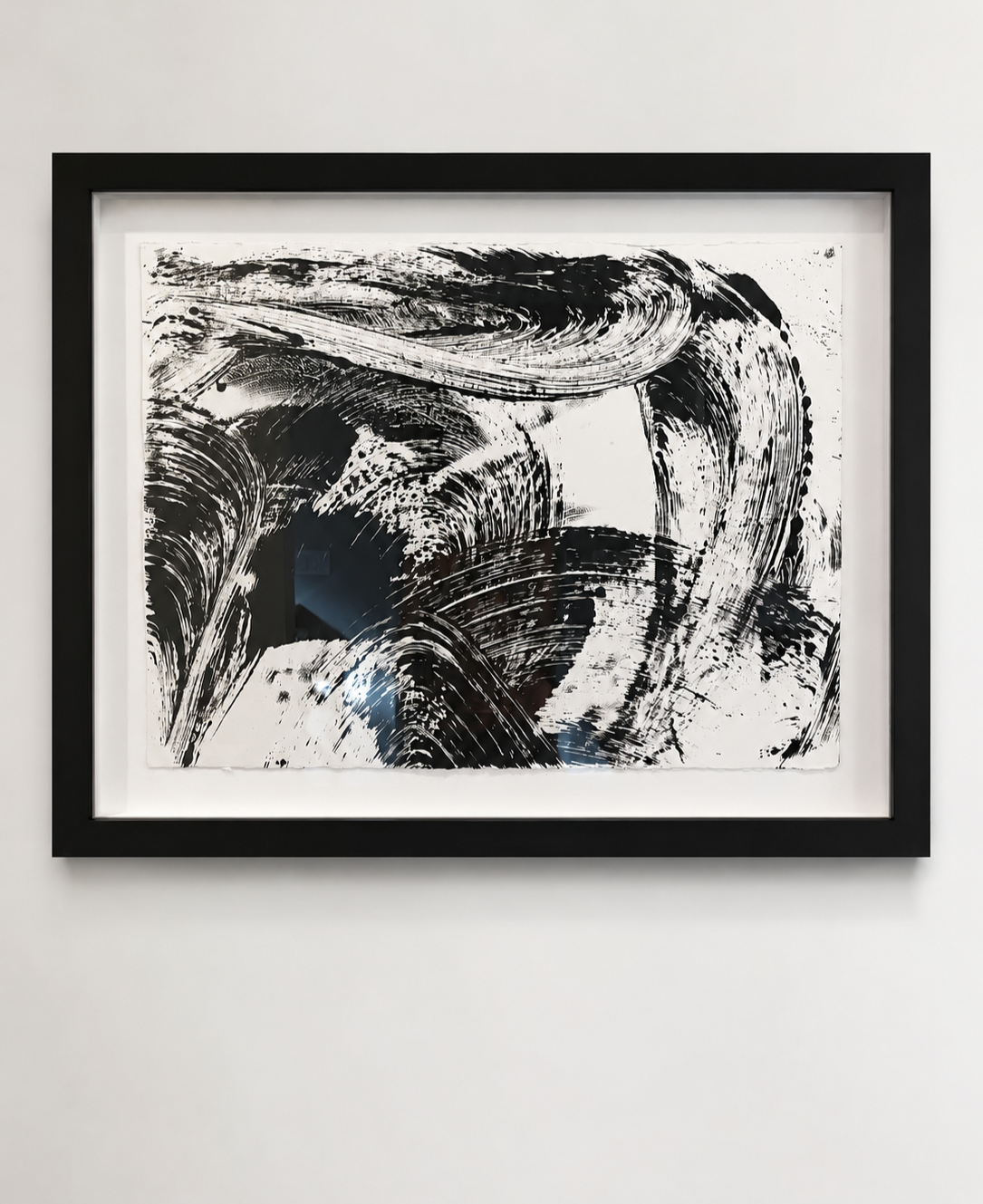 James Austin Murray work on paper in custom frame