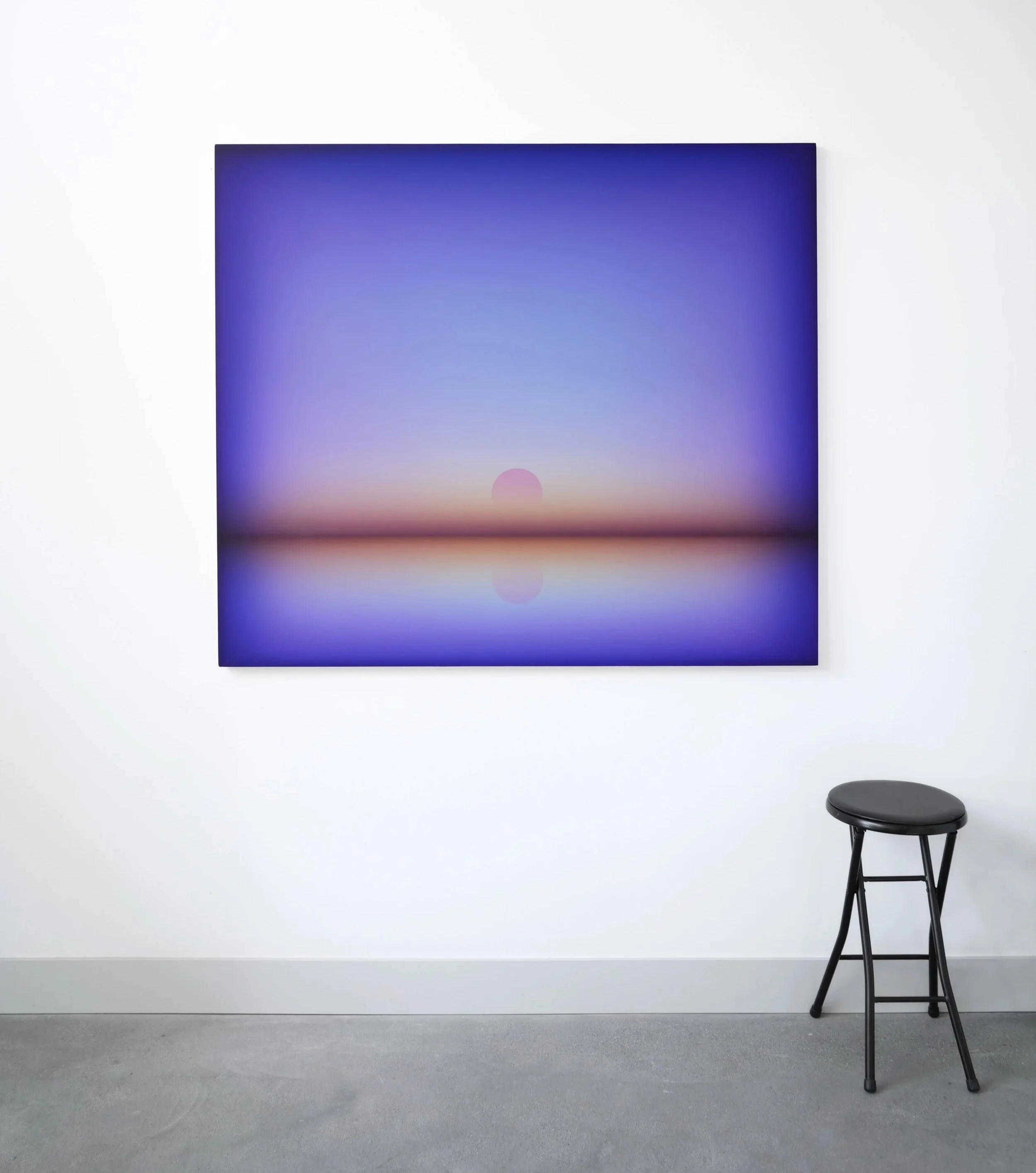 Horizon series painting by Patrick DeAngelis, contemporary oil painter based in San Diego, California