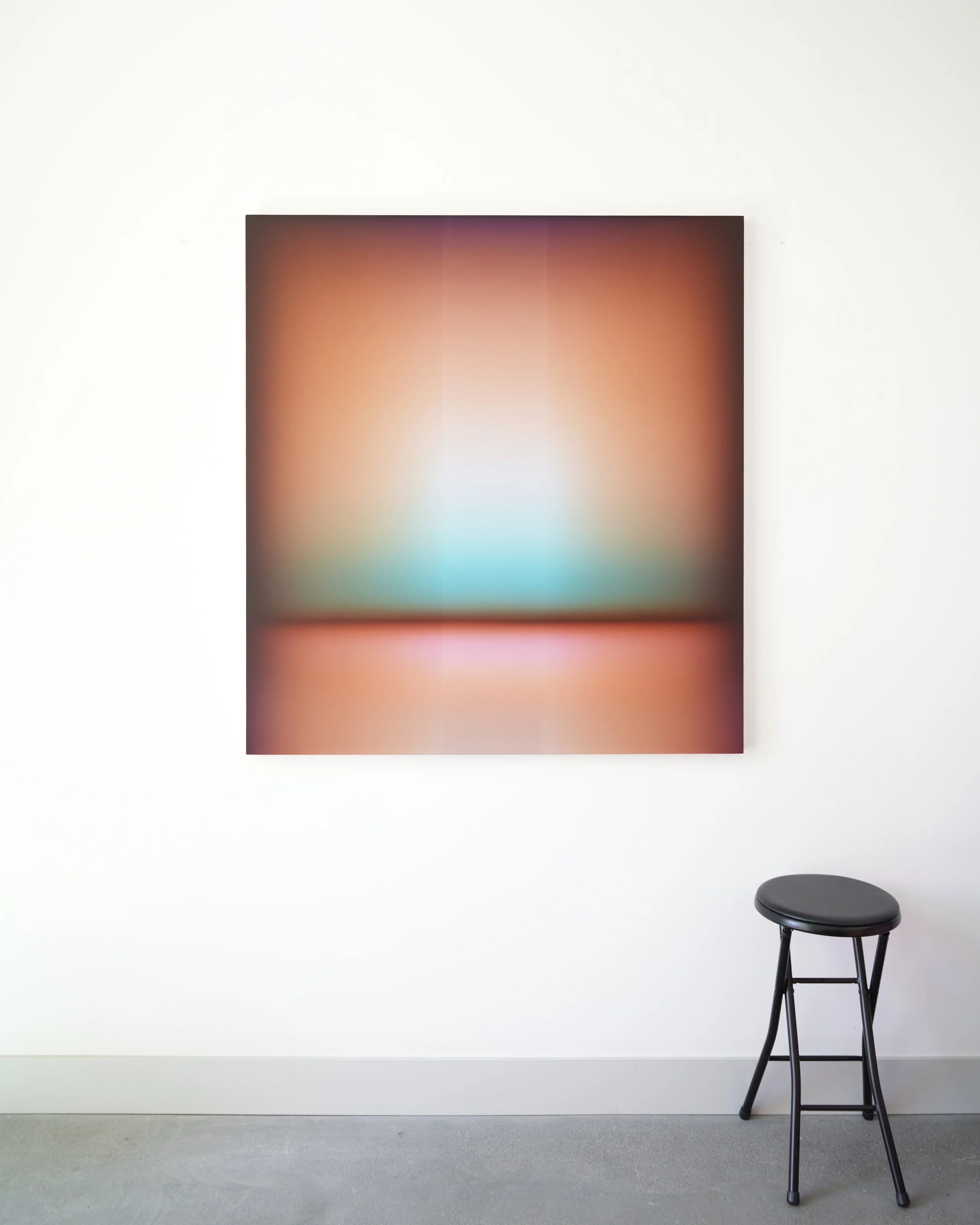 Veil series painting by Patrick DeAngelis, contemporary oil painter based in San Diego, California