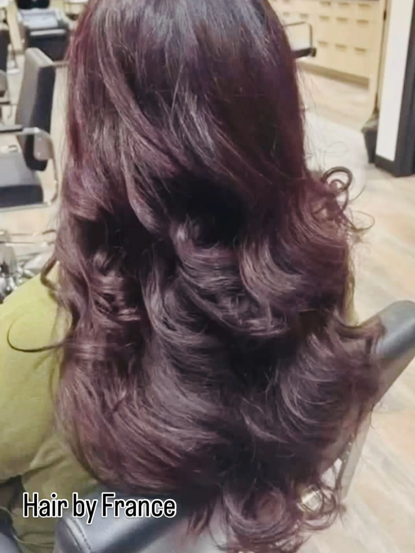 Berry vibes #yeghair #yegsalon #yegstylist #edmontonstylist