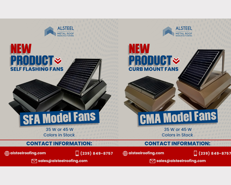 Cooler Attics, Lower Bills — Now Available at ALSTEEL