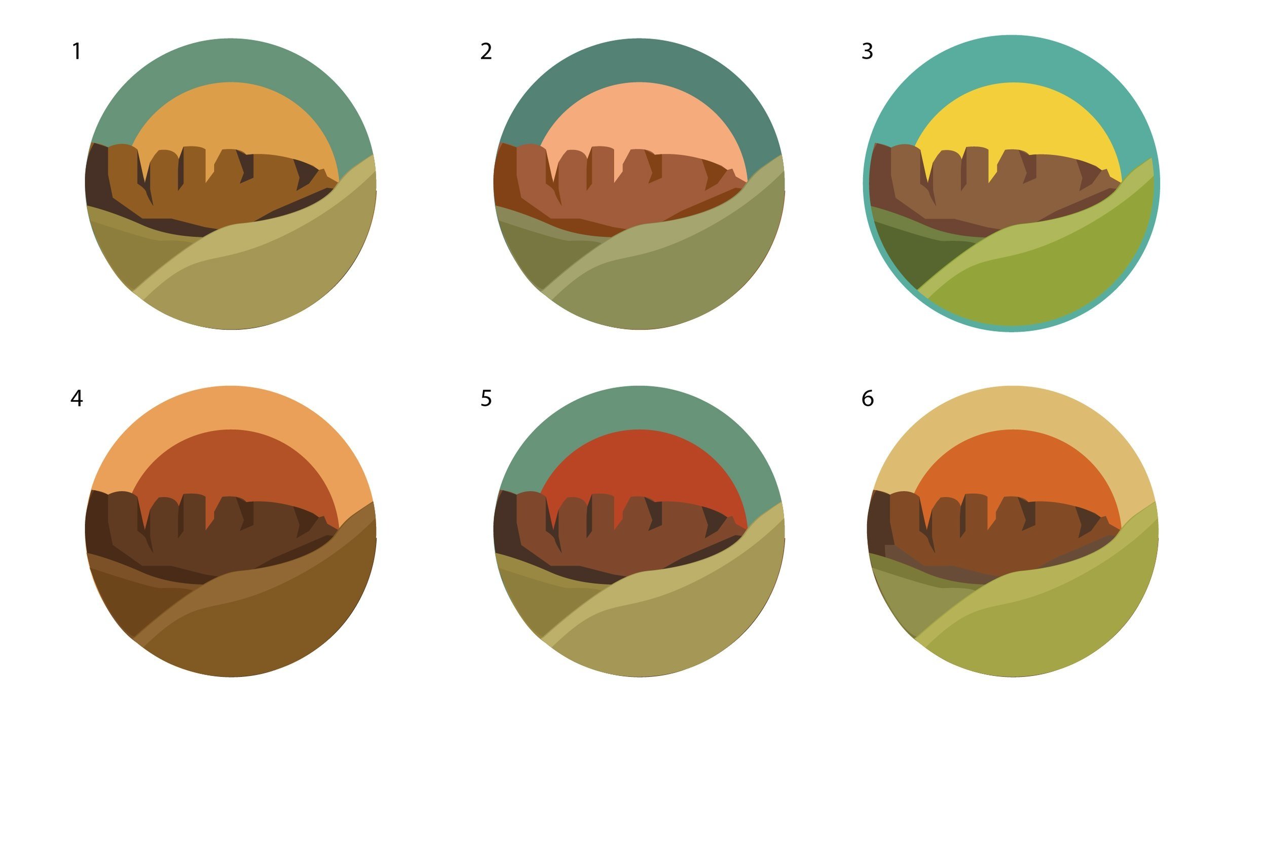 Color swatches