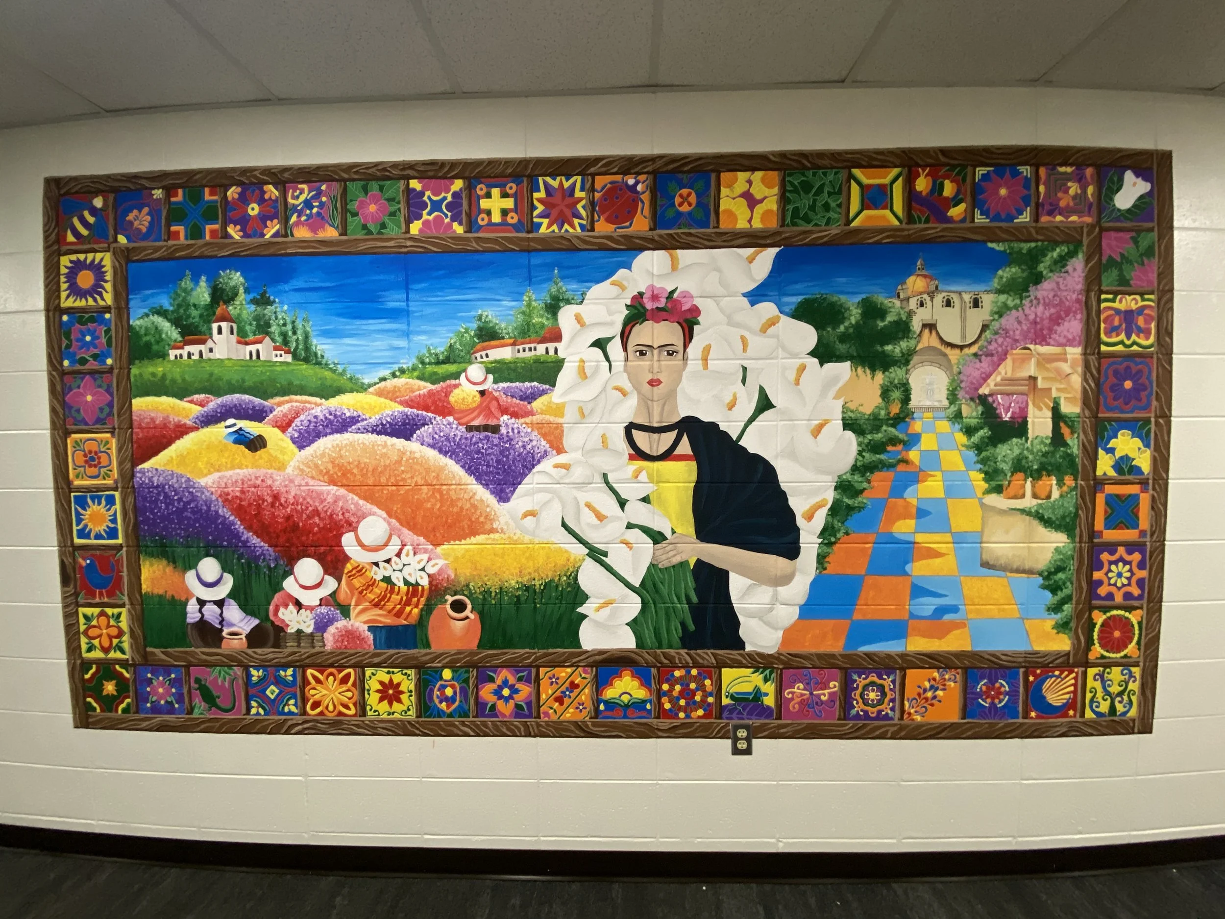 Frida Kahlo Mural 2019