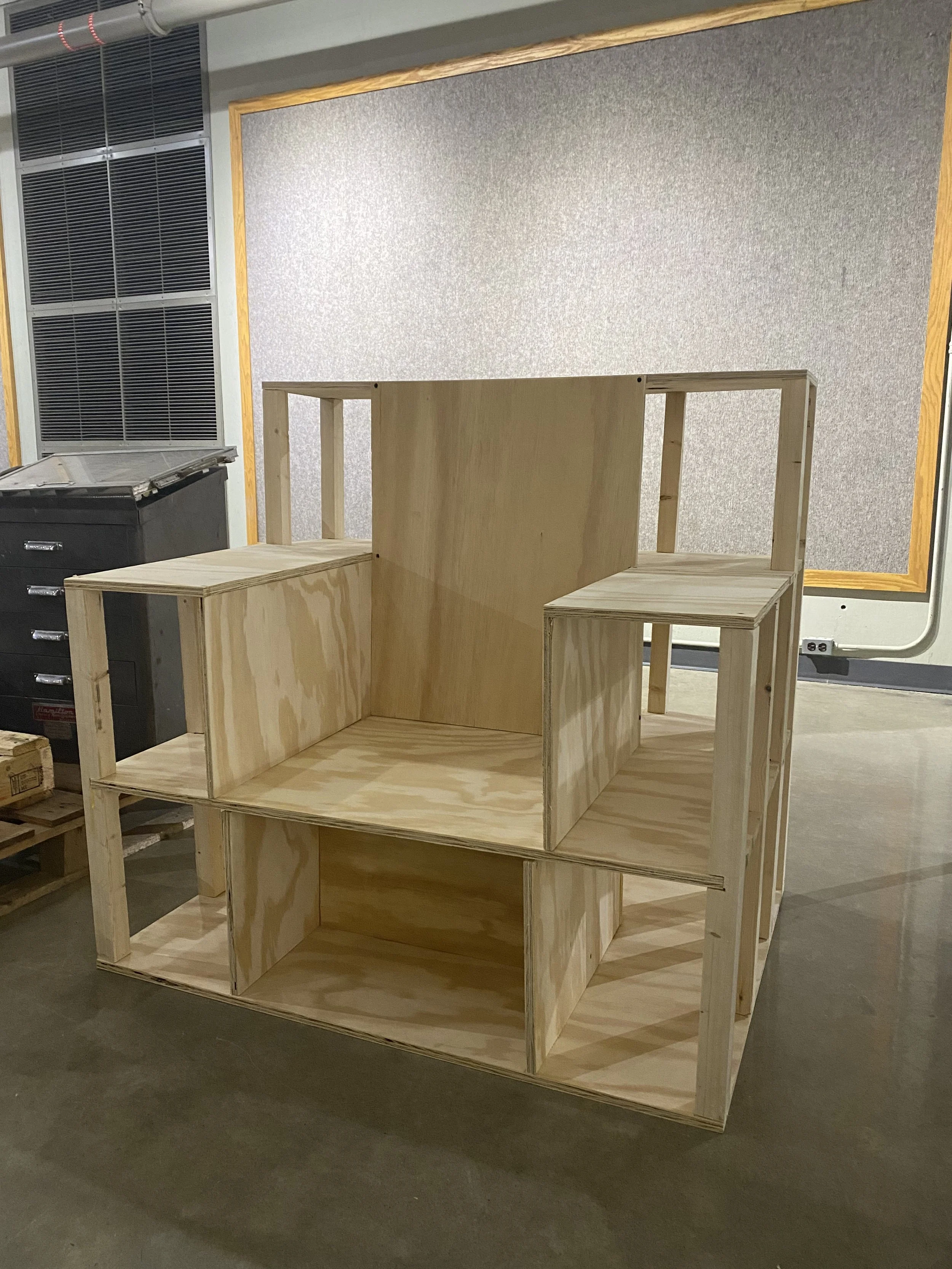 Bookshelf Chair 2021