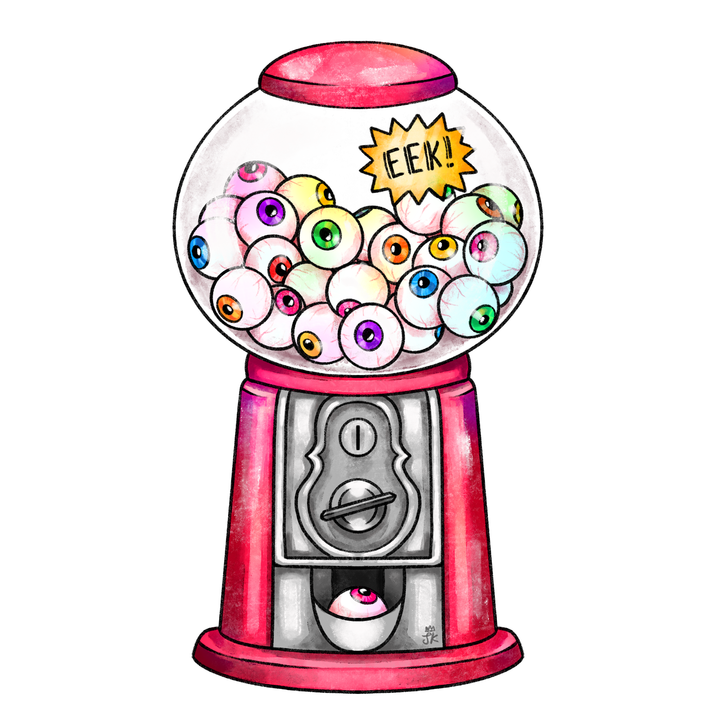 "Eyeball Machine" - Digital