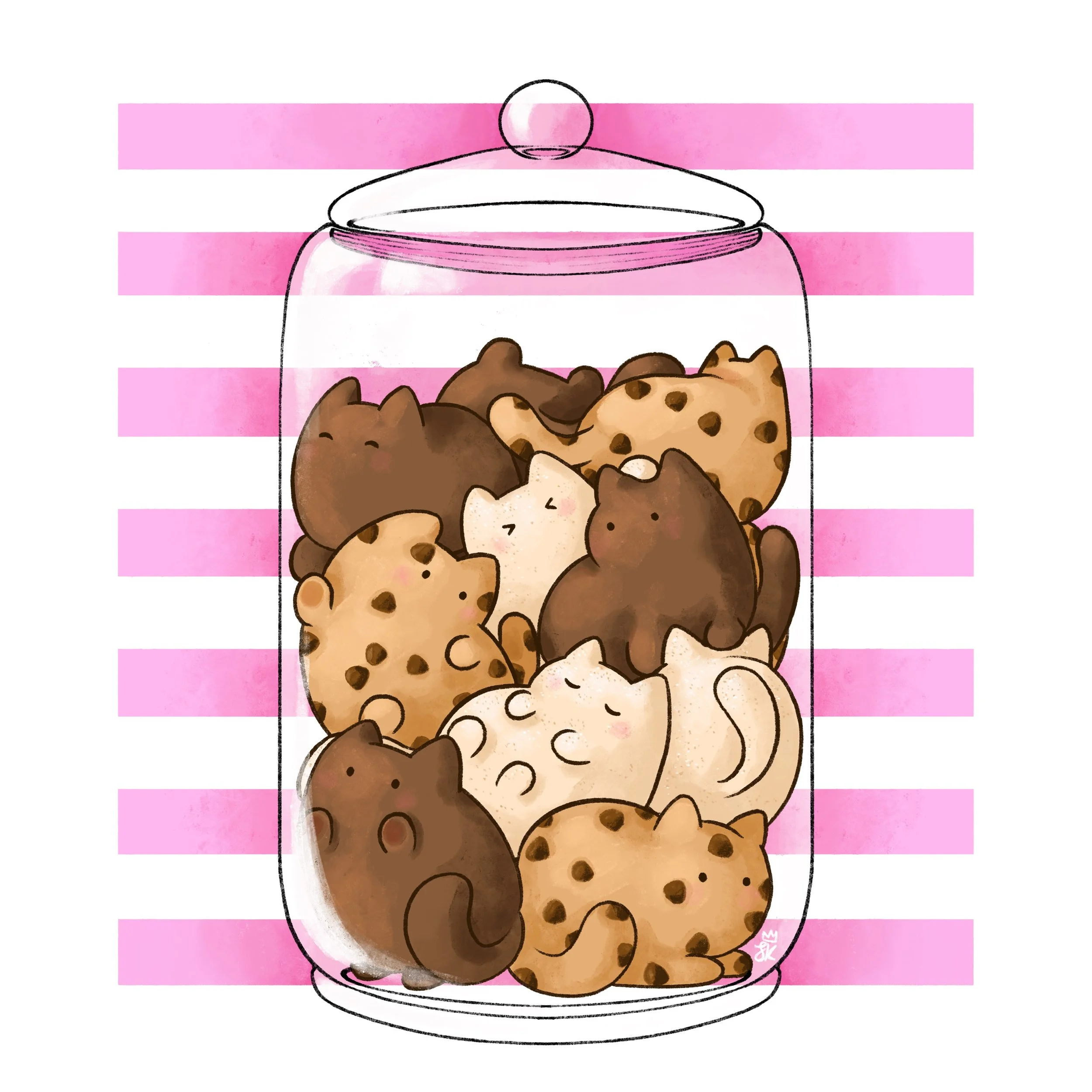 "Cookitty Jar" - Digital
