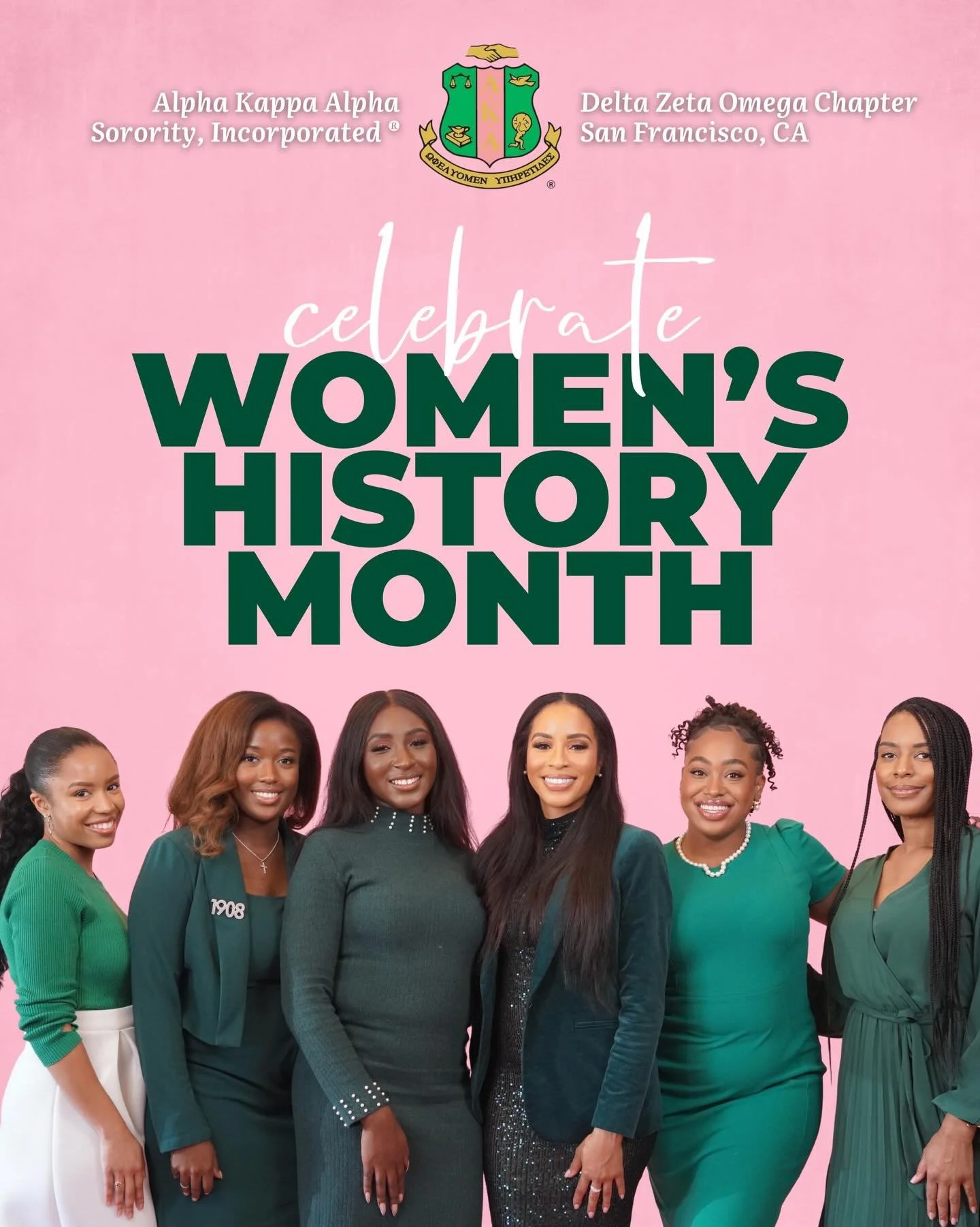 Honoring the legacy, resilience, and brilliance of women this Women&rsquo;s History Month. 💕✨

This March, Alpha Kappa Alpha Sorority, Incorporated&reg;️, Delta Zeta Omega Chapter proudly celebrated the enduring impact of Black women&mdash;especiall