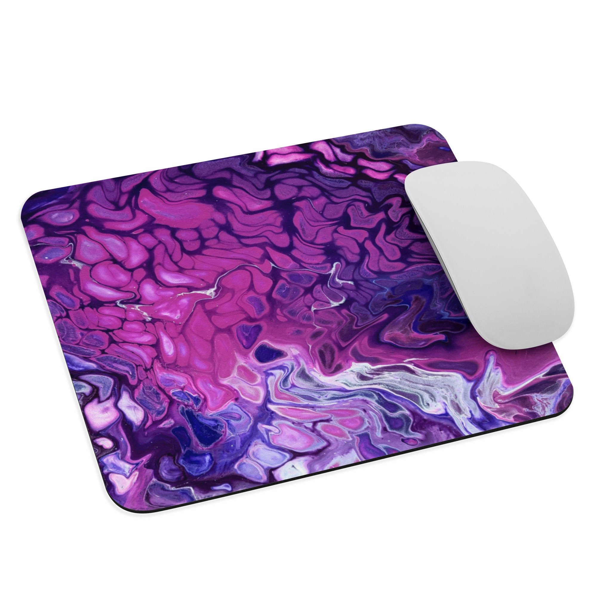 Mouse Pad - Purple's Paradise - Purple Abstract Design - Liminal Layers