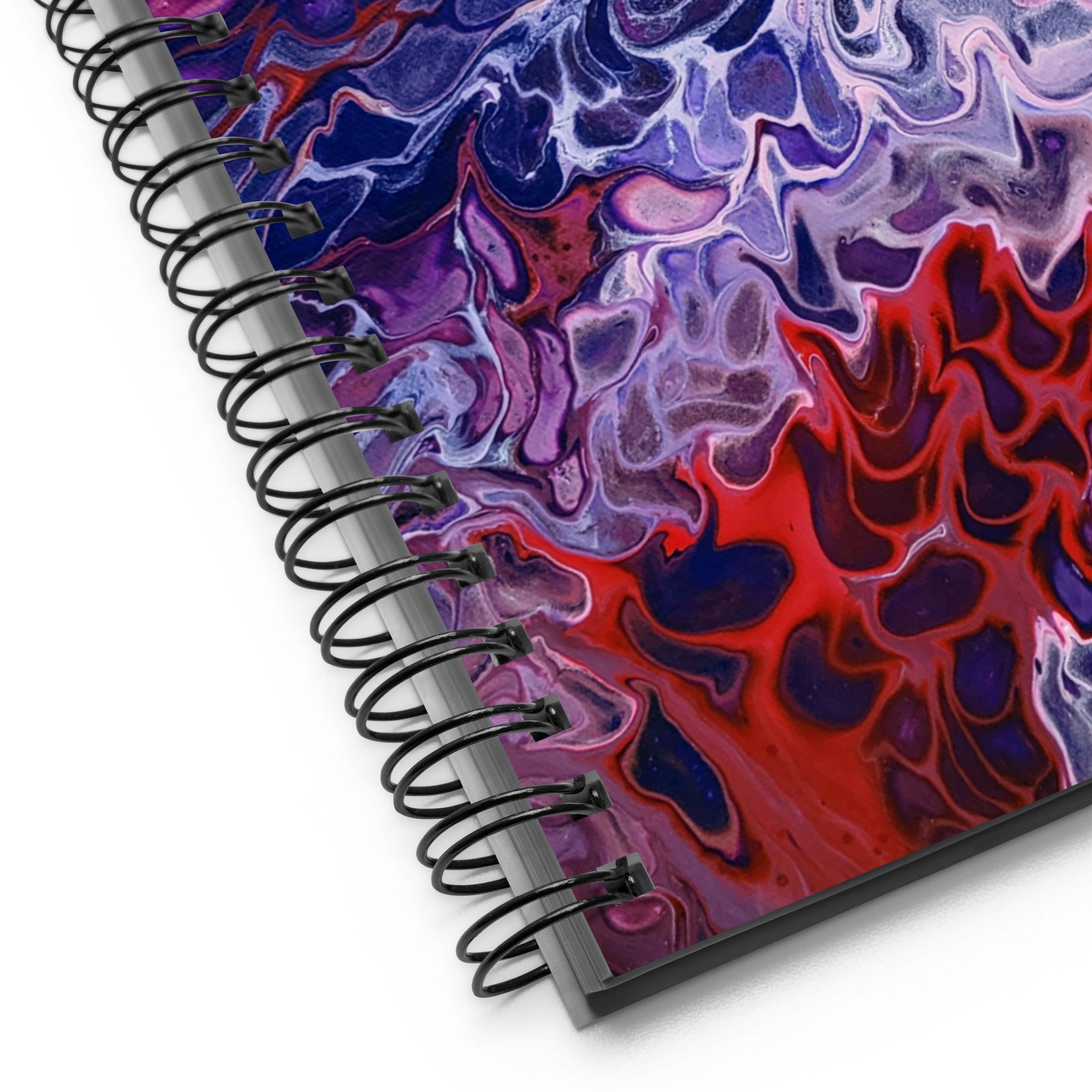 Spiral Notebook - "Give Me a Kiss" - Dotted Page Journal - Liminal Layers