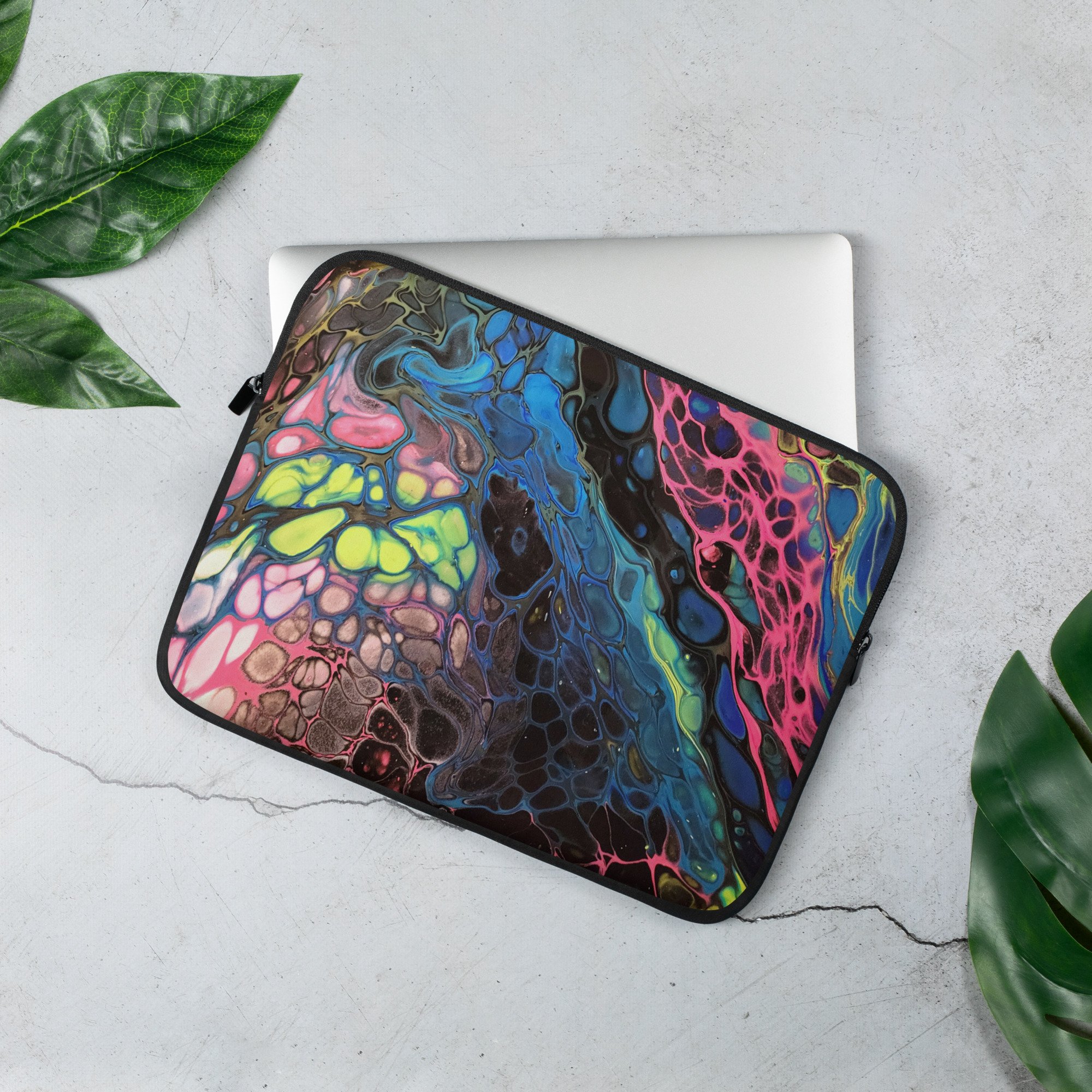 Laptop Sleeve - "Vivid Synapses" - 2 Size Options - Liminal Layers
