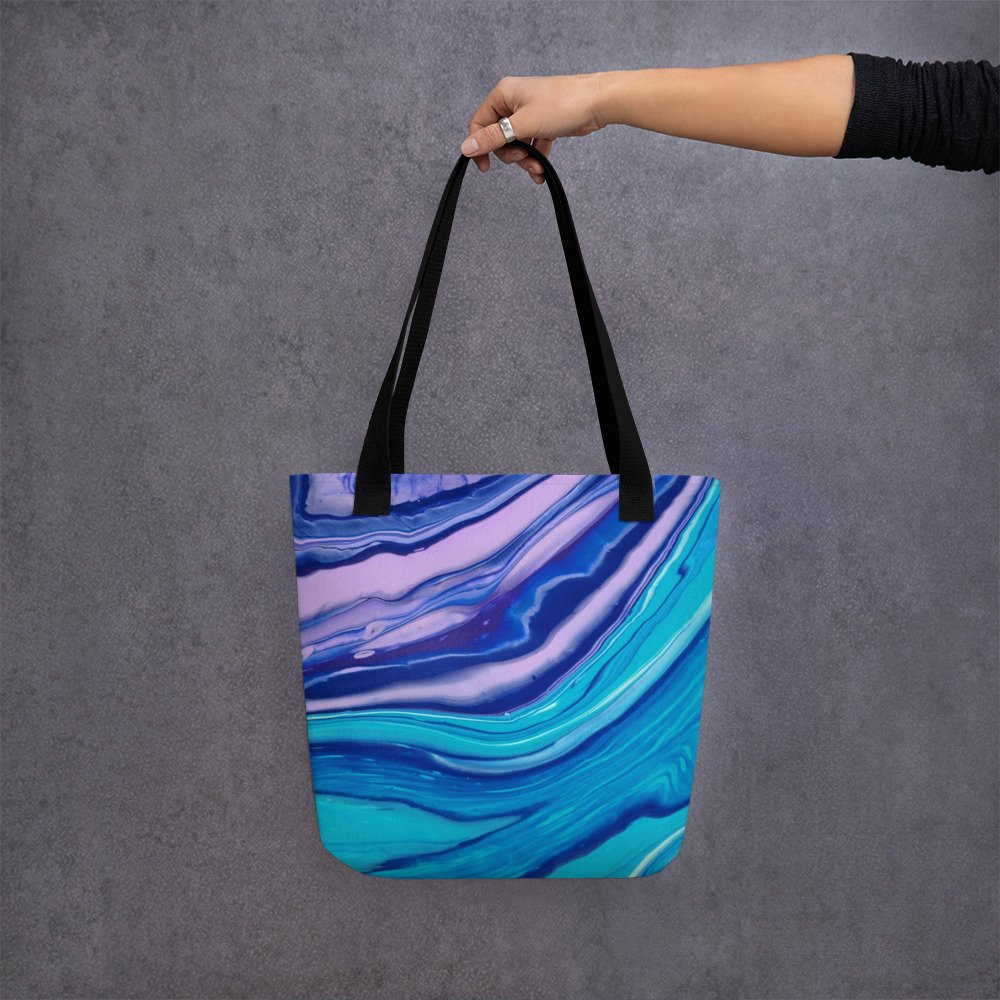 Tote Bag - "Beneath" 2.0 - 15"x15" - Liminal Layers