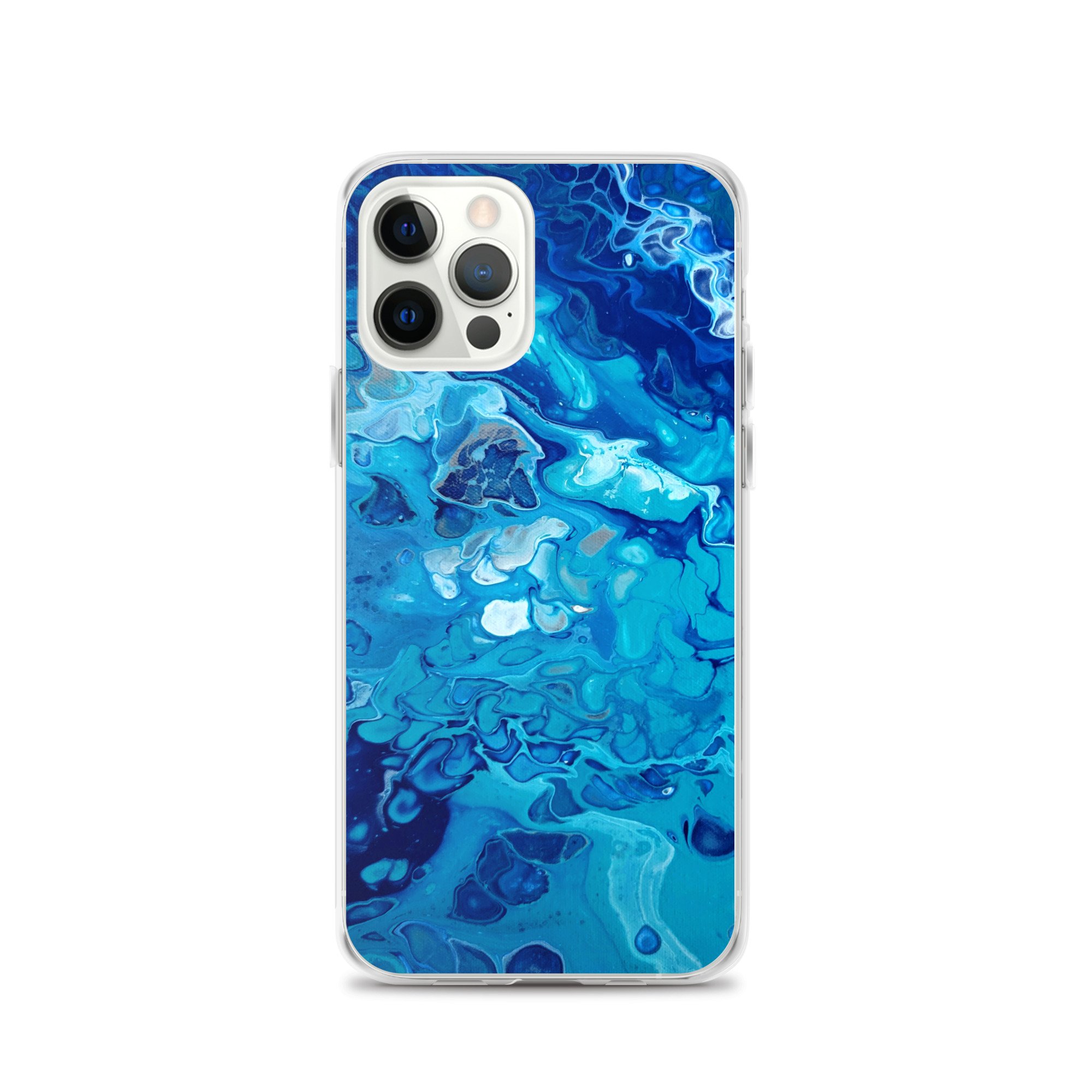 Clear Case for iPhone® - Currents of Clarity - Liminal Layers