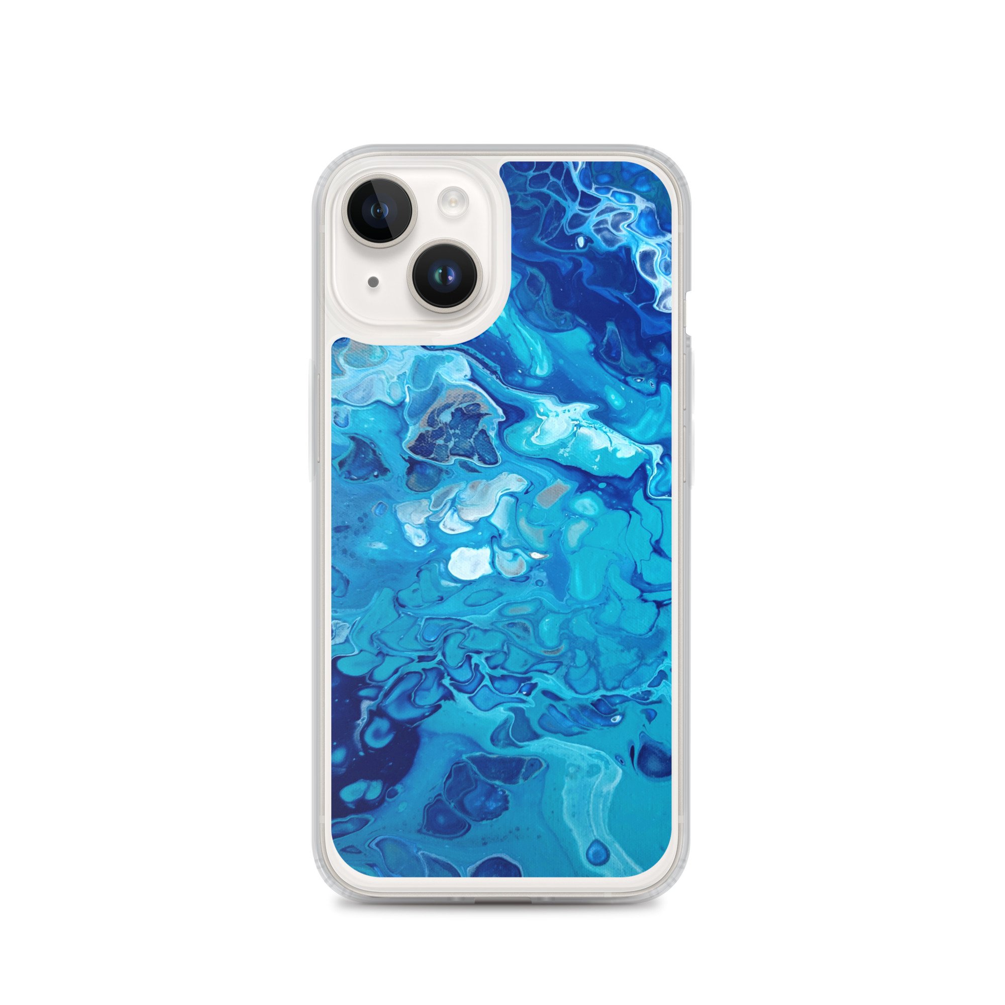 Clear Case for iPhone® - Currents of Clarity - Liminal Layers