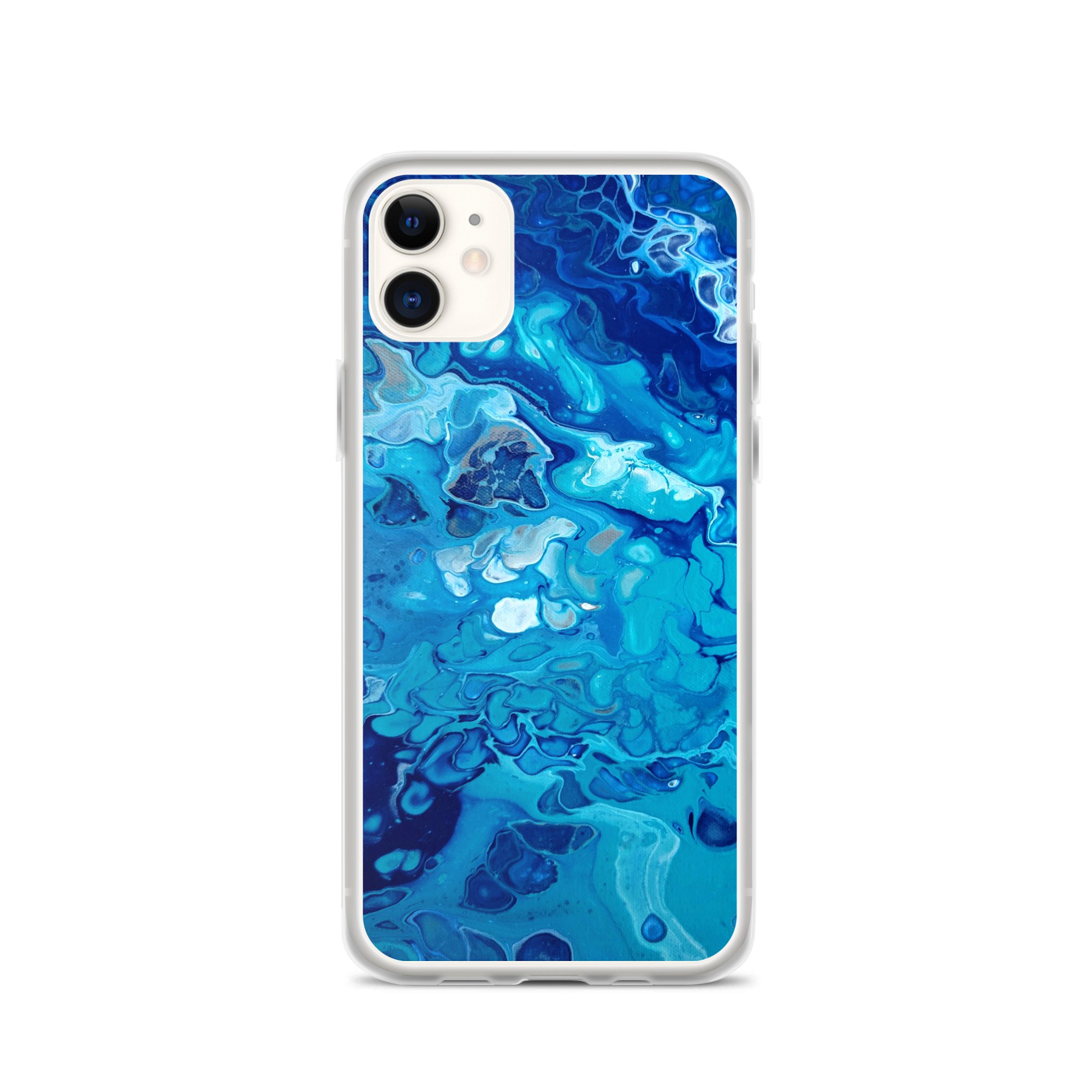Clear Case for iPhone® - Currents of Clarity - Liminal Layers