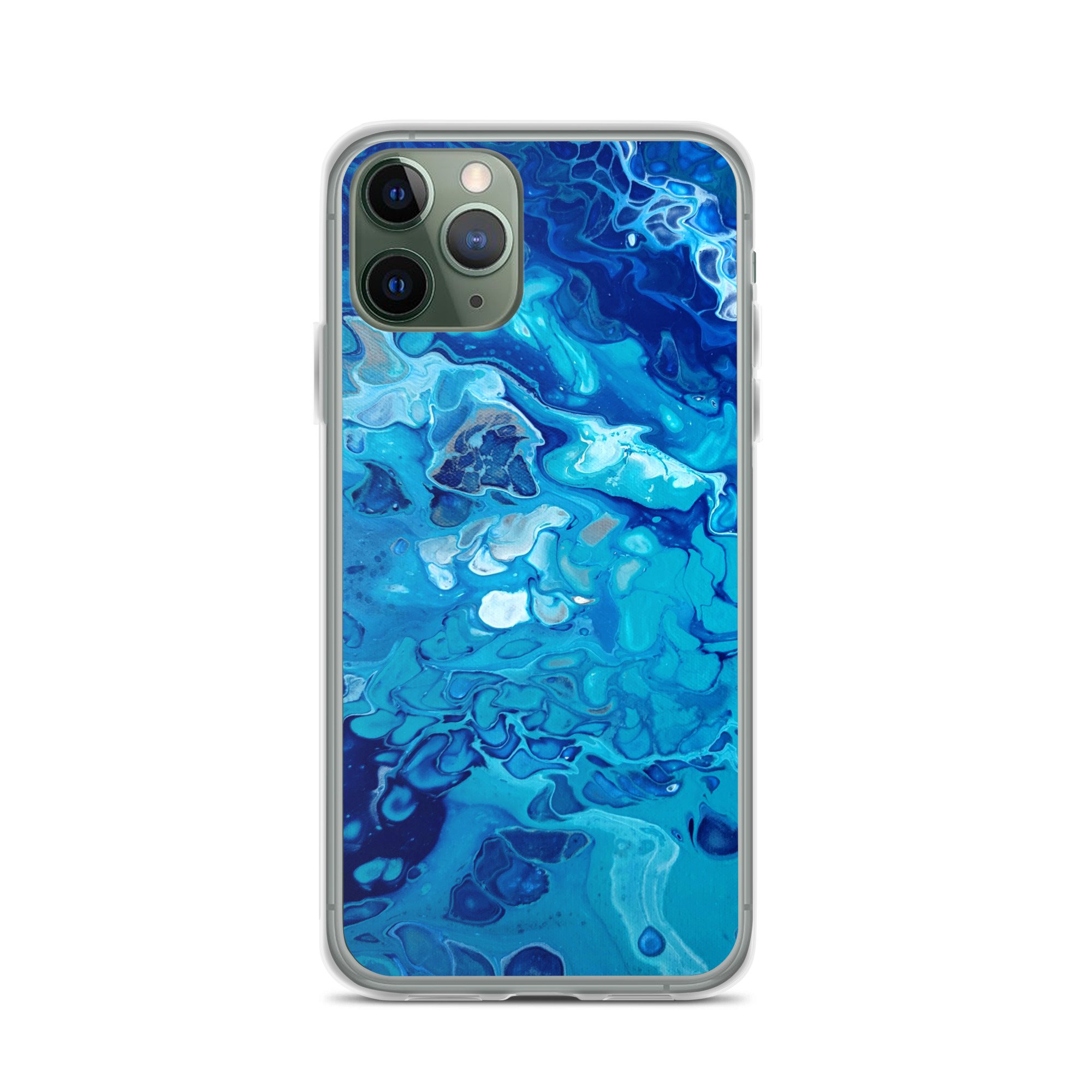 Clear Case for iPhone® - Currents of Clarity - Liminal Layers