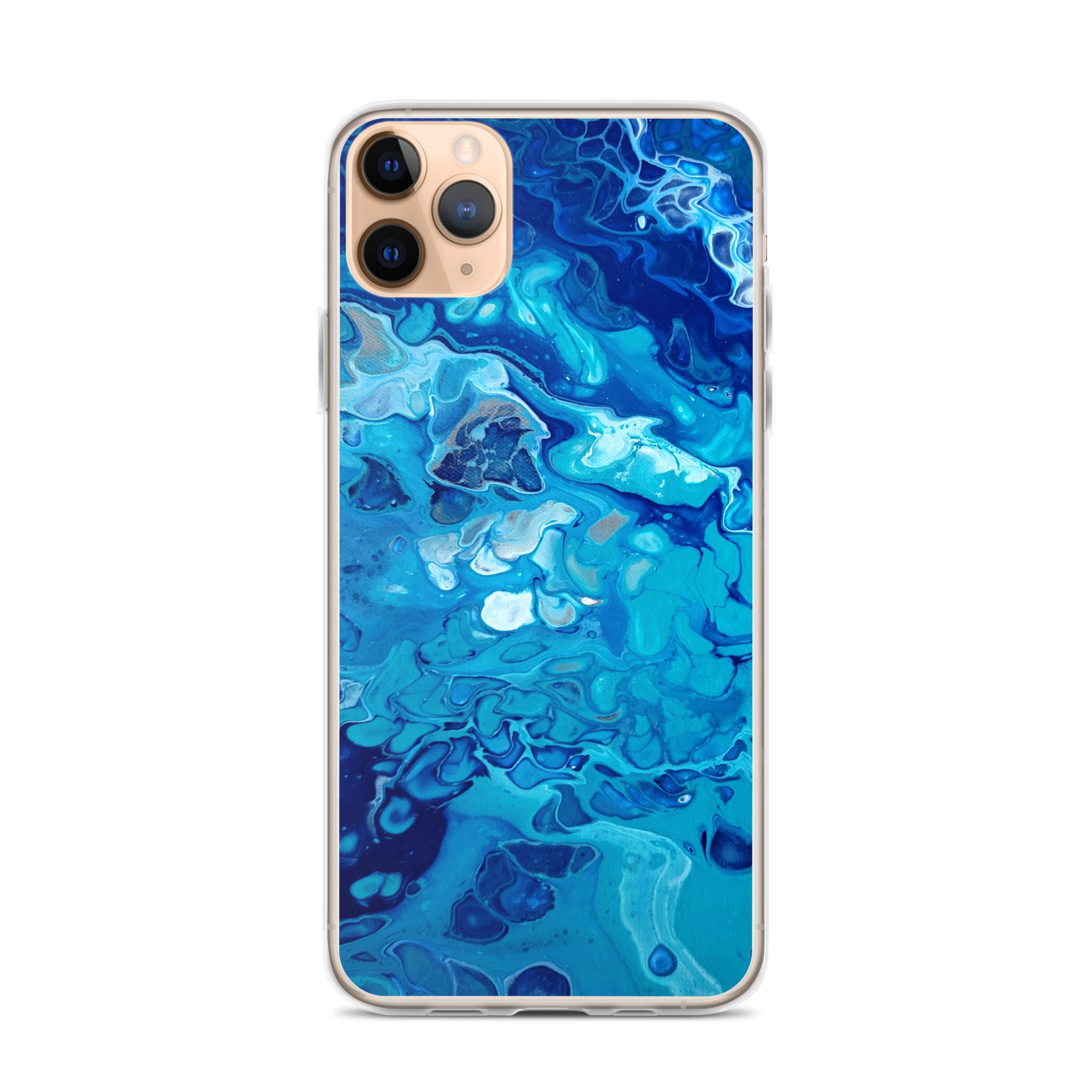 Clear Case for iPhone® - Currents of Clarity - Liminal Layers